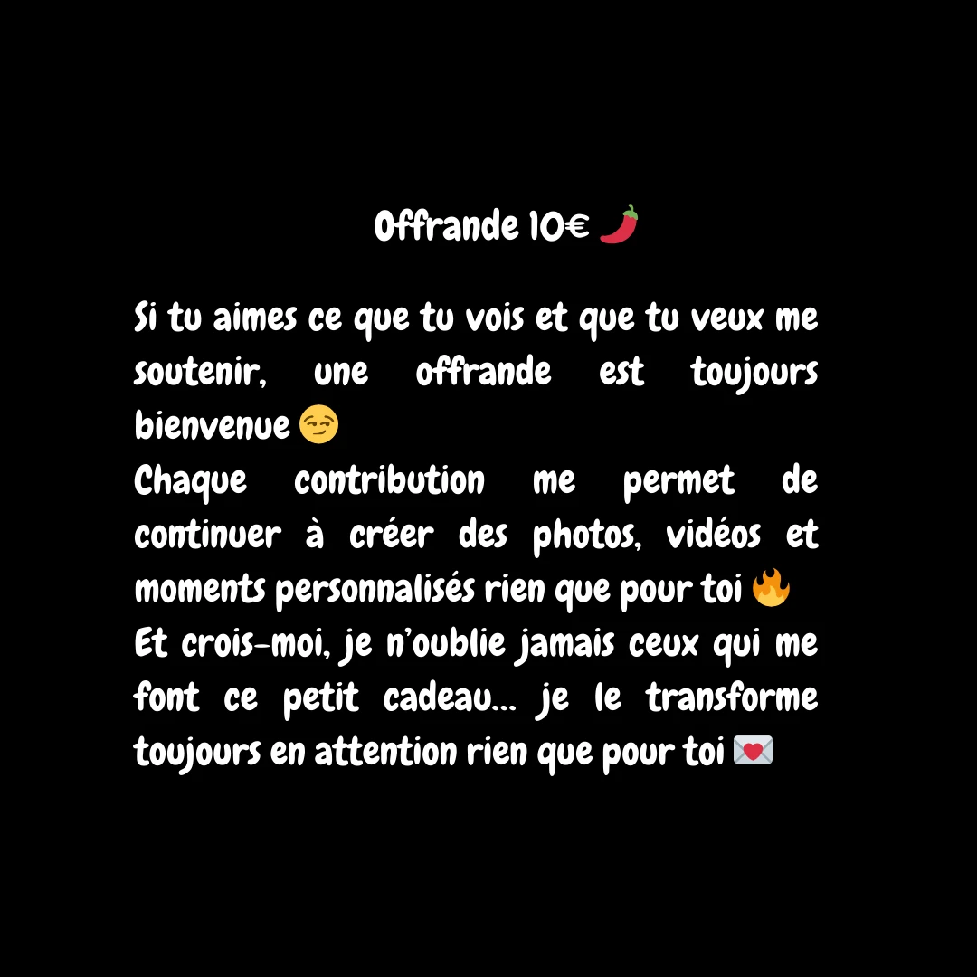 Photo de Offrande 10€