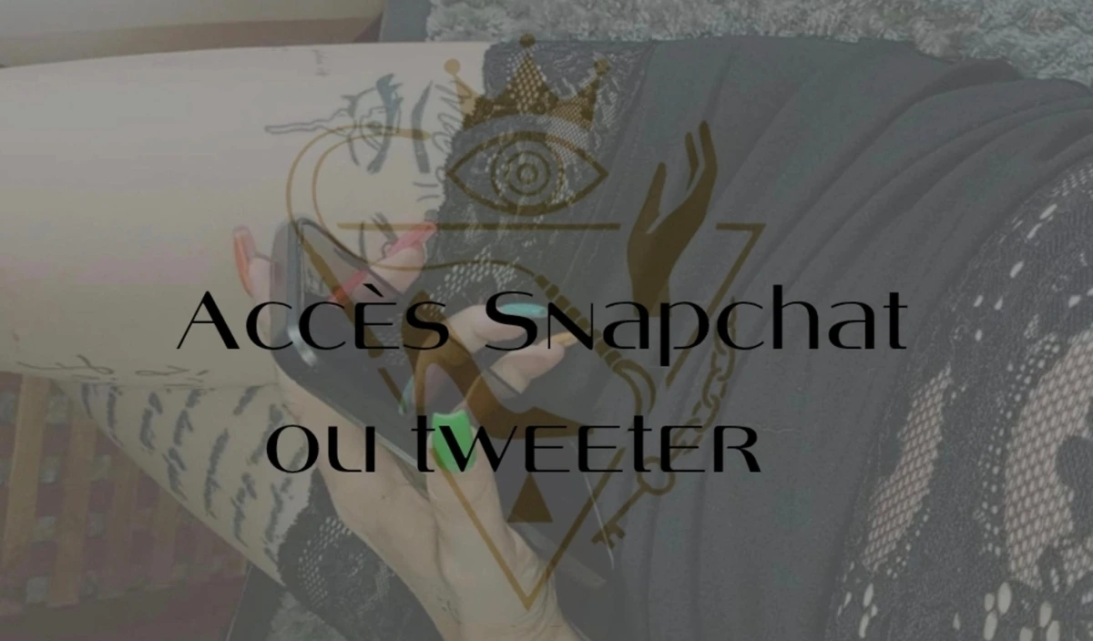 Photo de Accès snap ou X