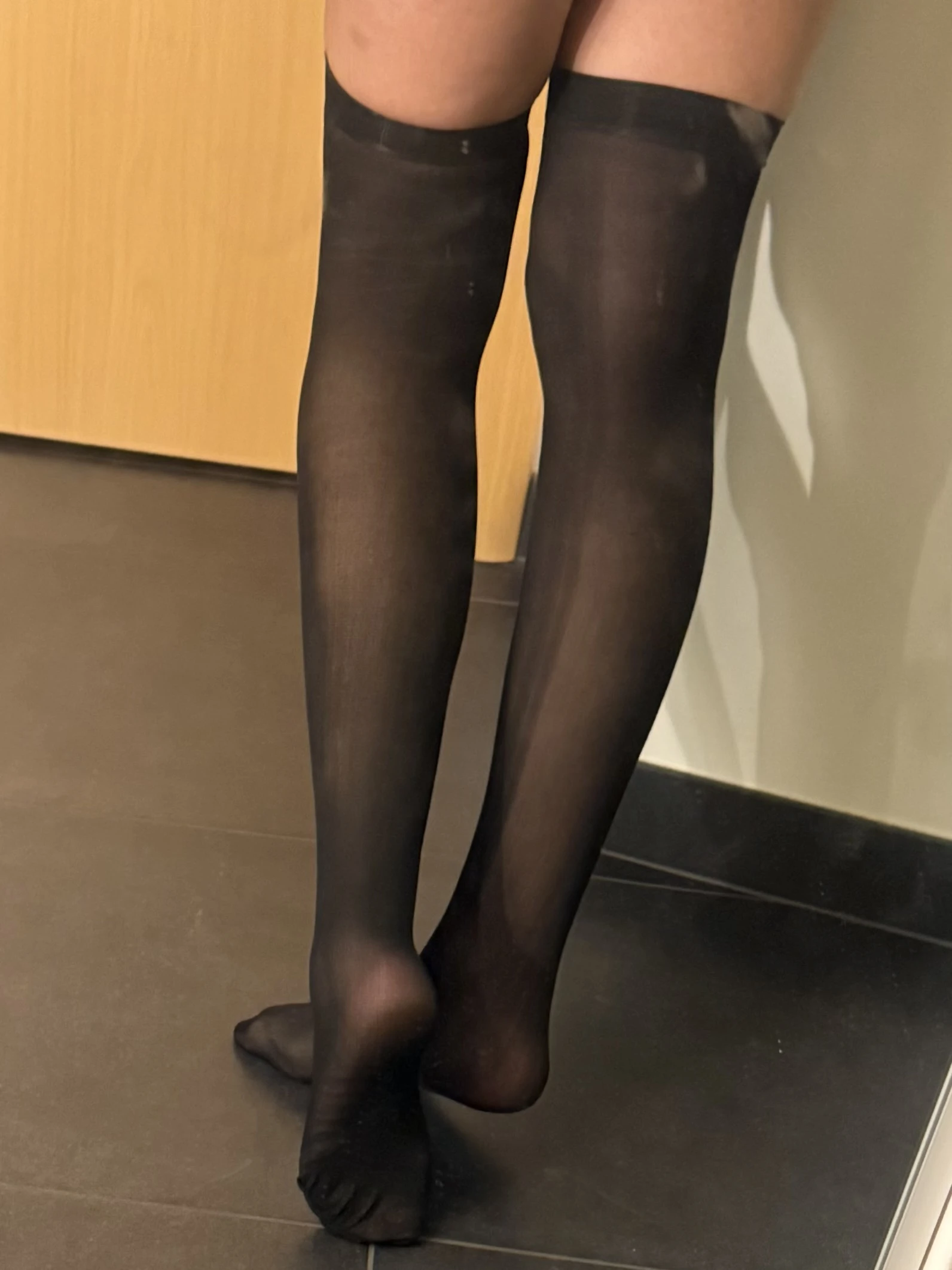 Photo de Grandes chaussettes noires