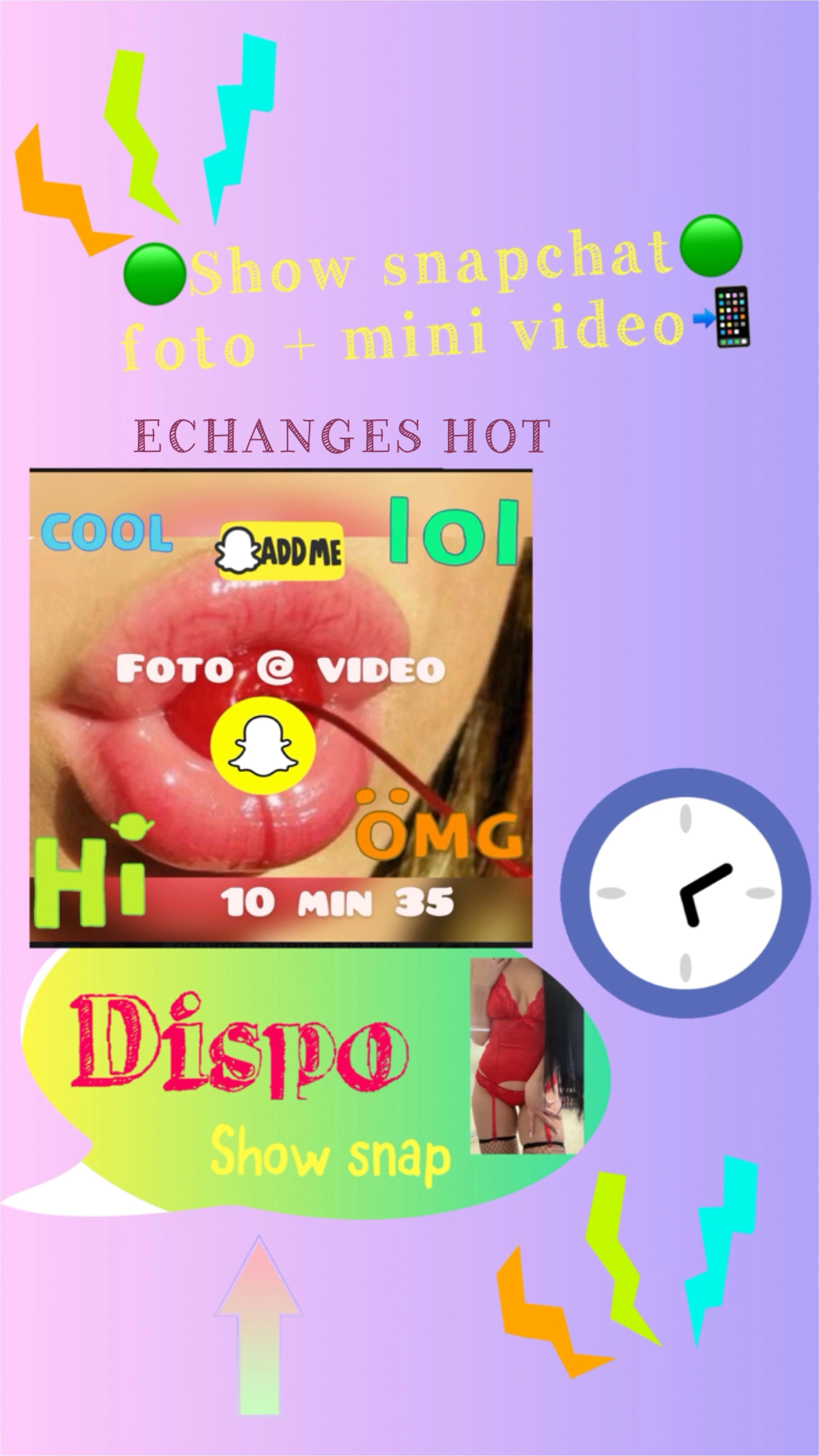 Photo de 📌Show snap chat 📌⏰10min