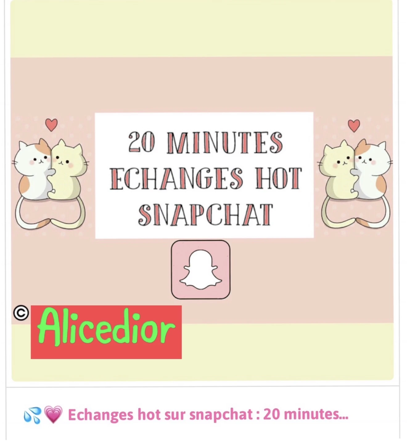 Photo de 📌snapchat❗️📌20 min