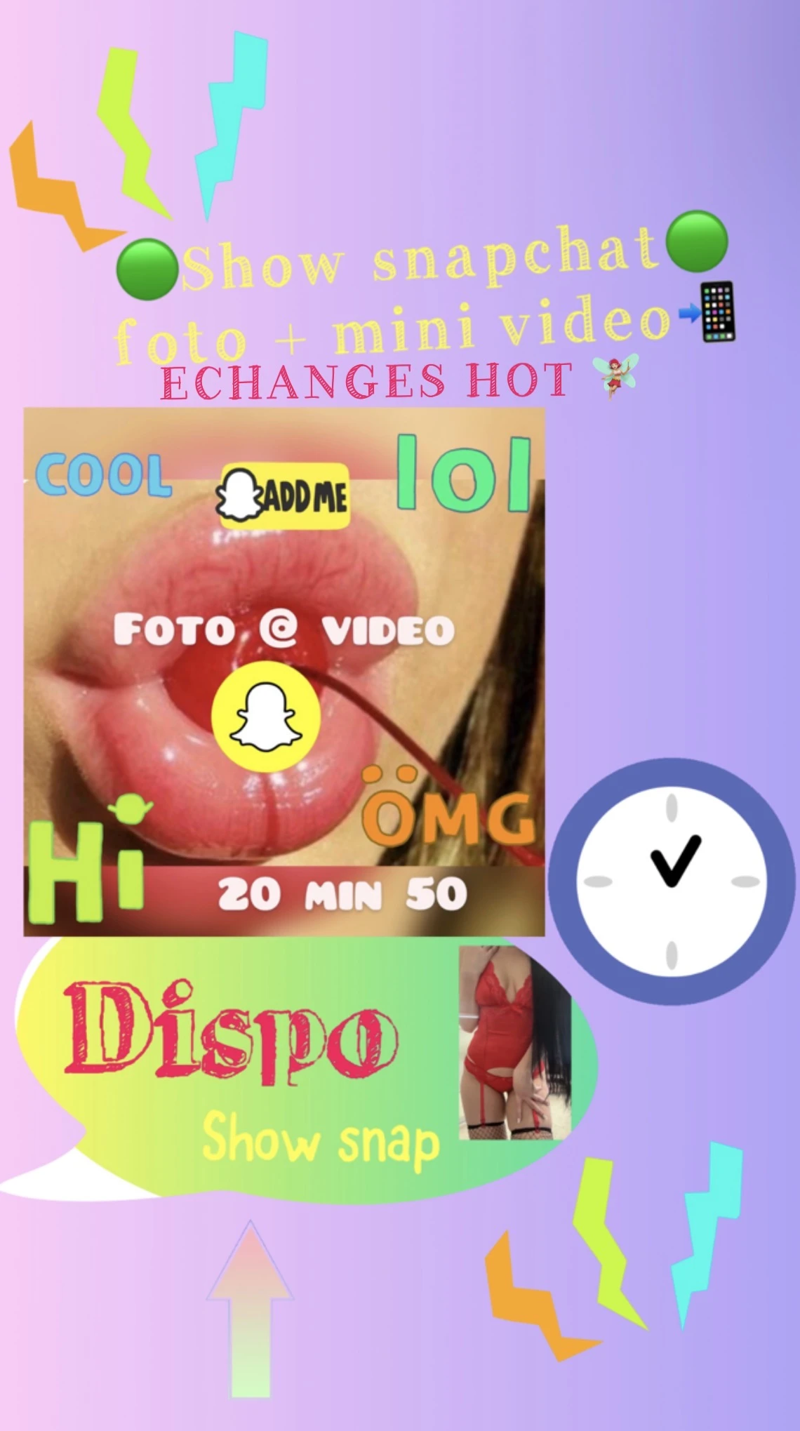 Photo de 📌snapchat❗️📌20 min