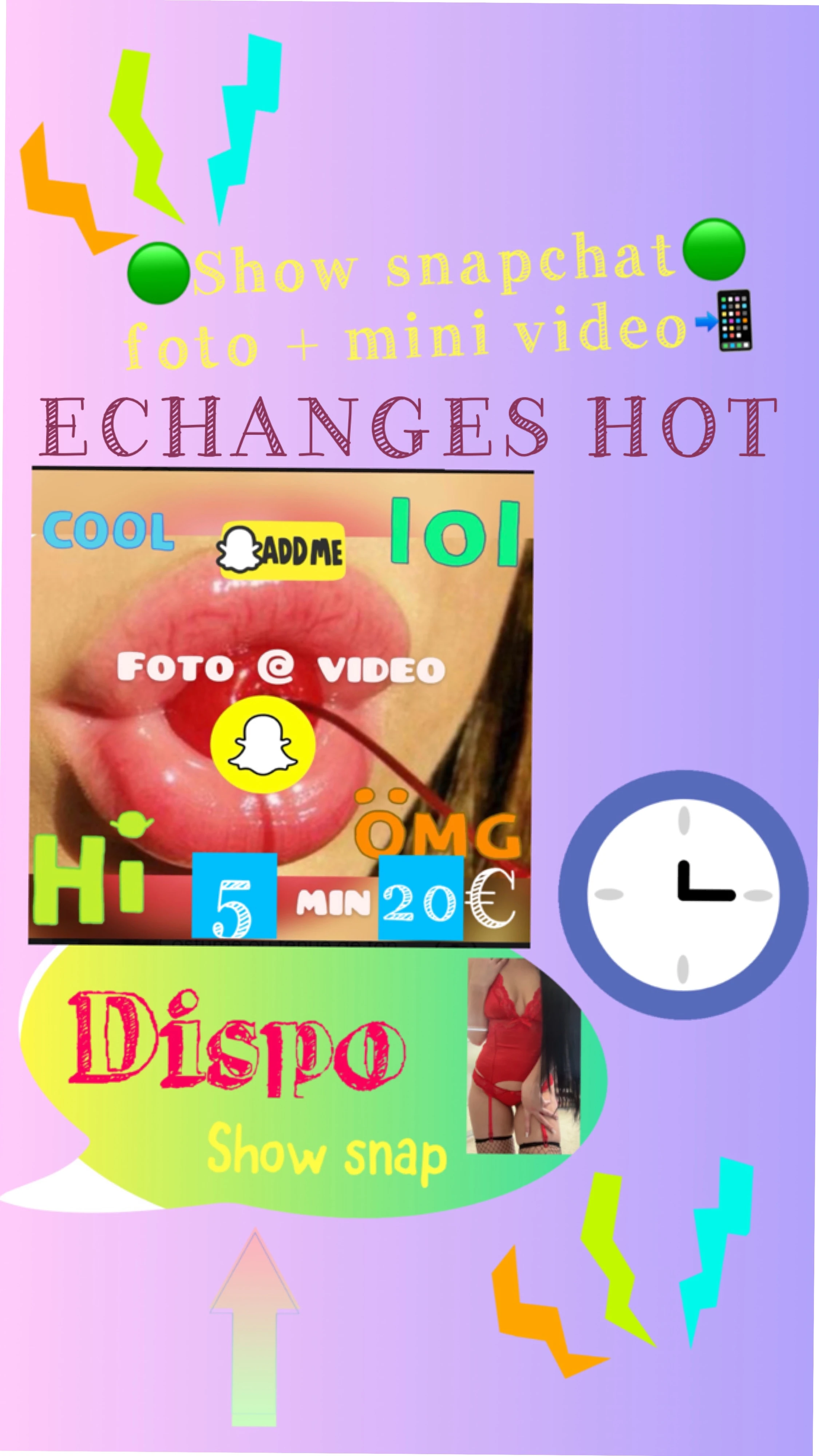 Photo de Snapchat Echange 5 min