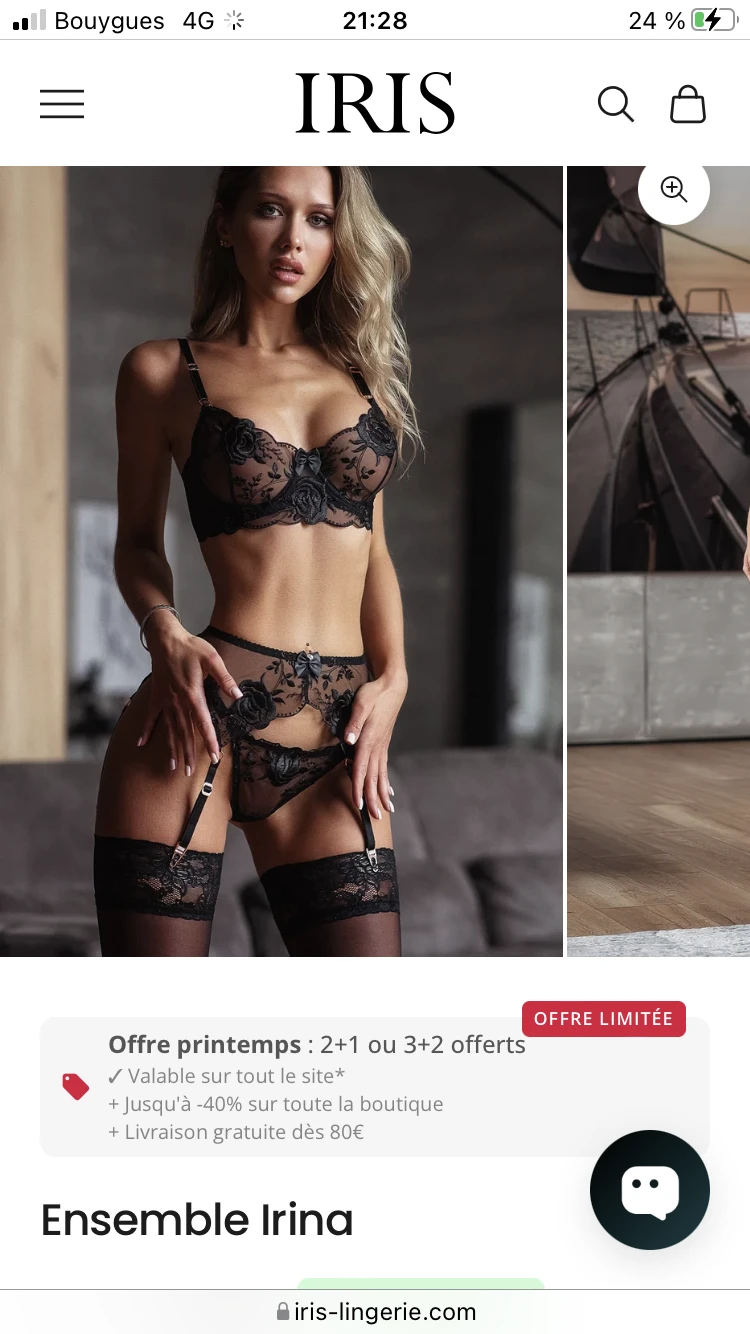 Photo de Offre moi un ensemble sexy de chez iris