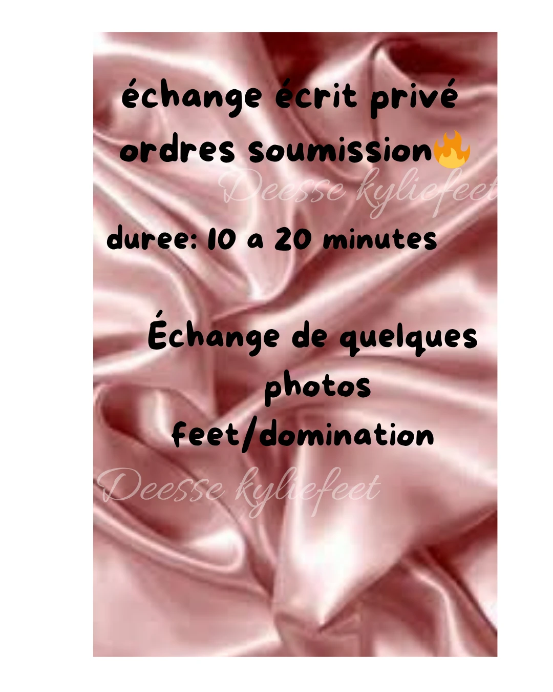 Photo de Échanges écrits privés ordres / soumissions