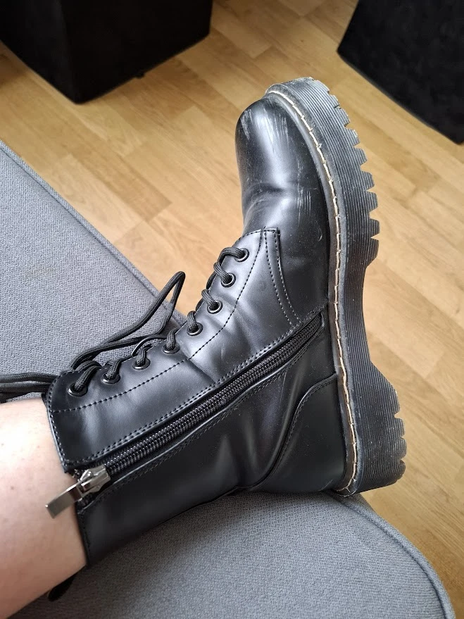 Photo de mes bottines a plateau