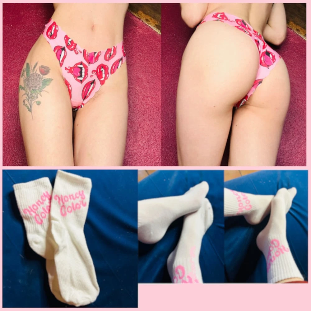 Photo de 𝗣𝗘𝗧𝗜𝗧 𝗣𝗥𝗜𝗫 : Culotte & Chaussettes 💋