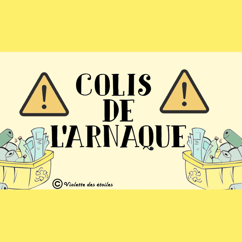 Photo de 🗑️ ⚠️ Colis de l’arnaque pour 𝗟𝗢𝗦𝗘𝗥𝗦 𝗔𝗩𝗘𝗥𝗧𝗜𝗦 ⚠️