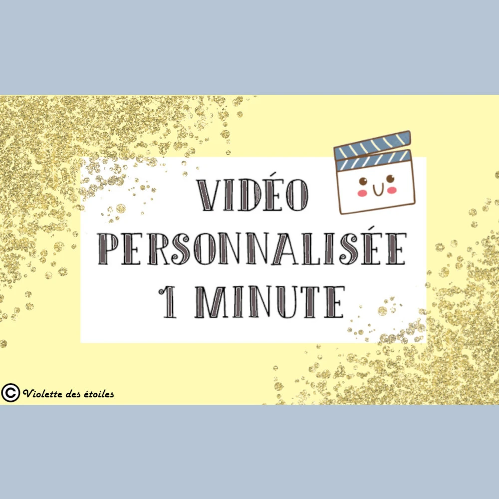 Photo de Spéciale petit budget 🎬🍿 Vidéo personnalisée 1 MINUTE...