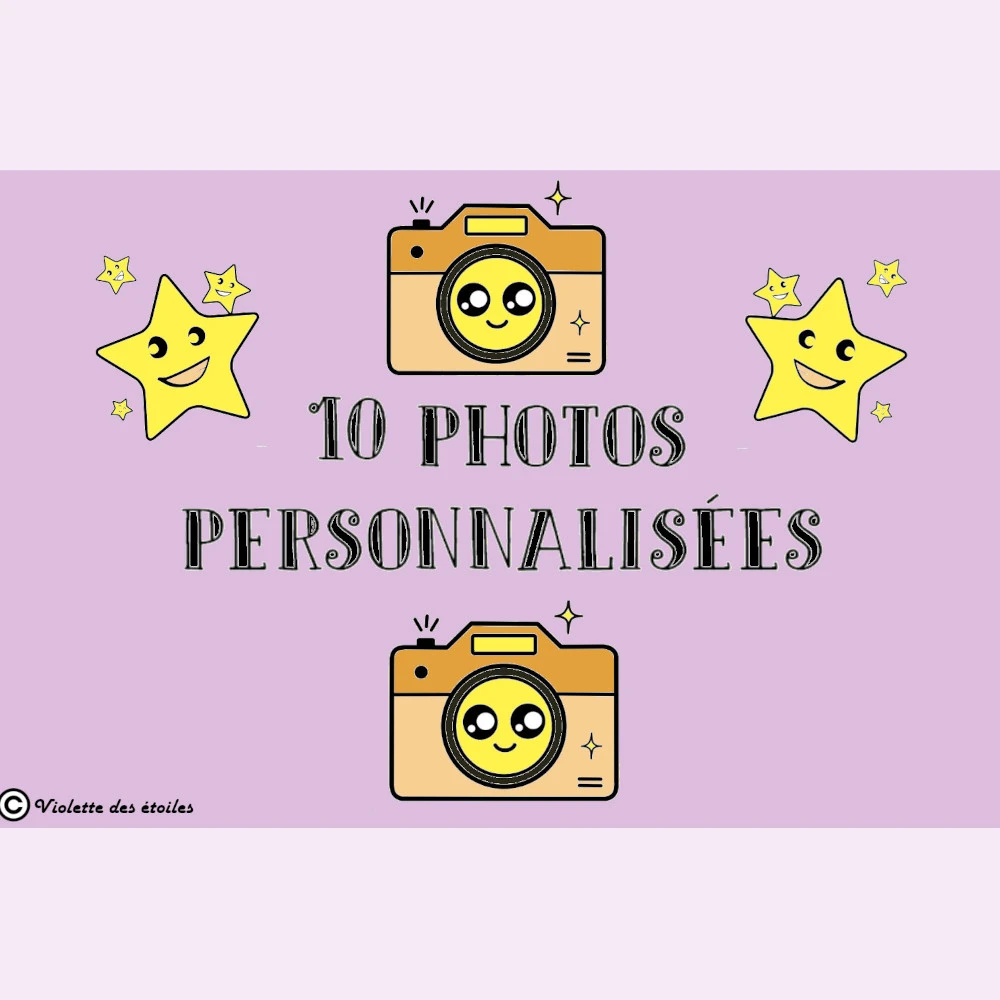 Photo de 🌟📸 10 photos personnalisées 📸🌟