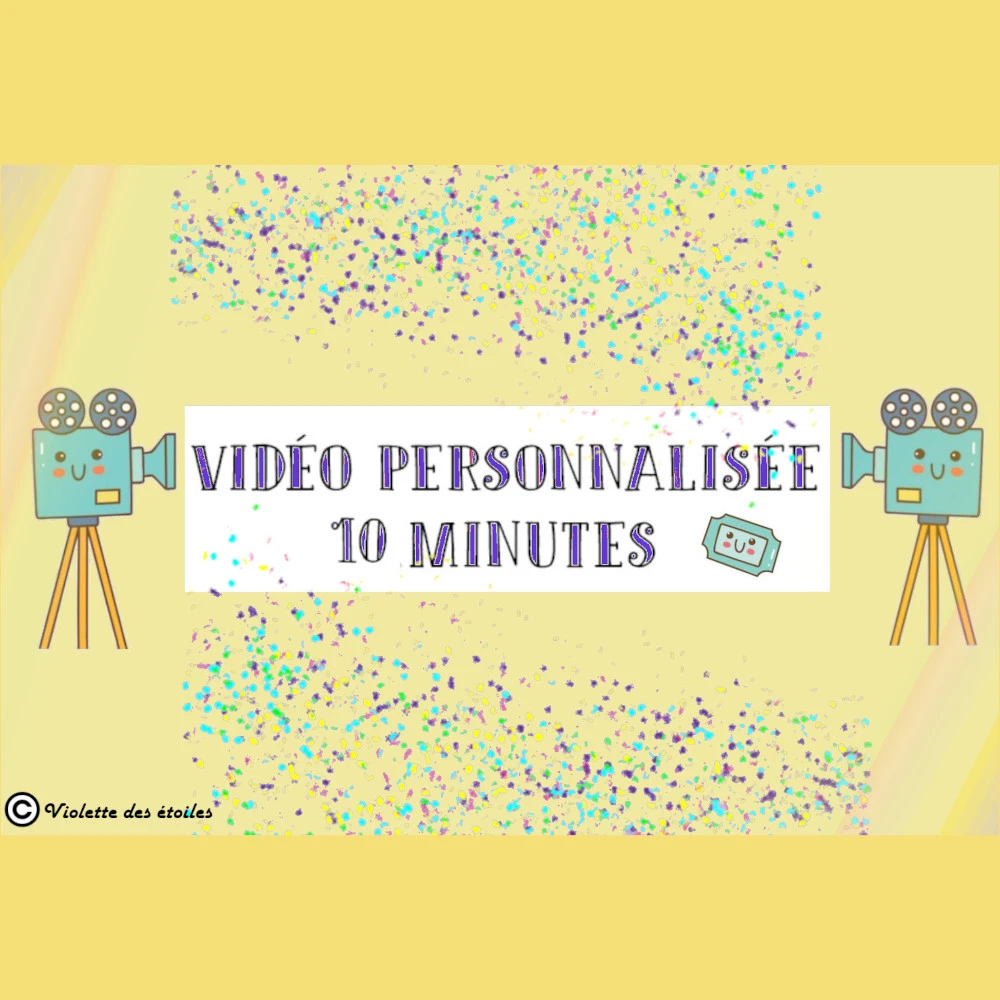 Photo de 🎬🍿 Vidéo personnalisée 10 MINUTES 🍿🎬