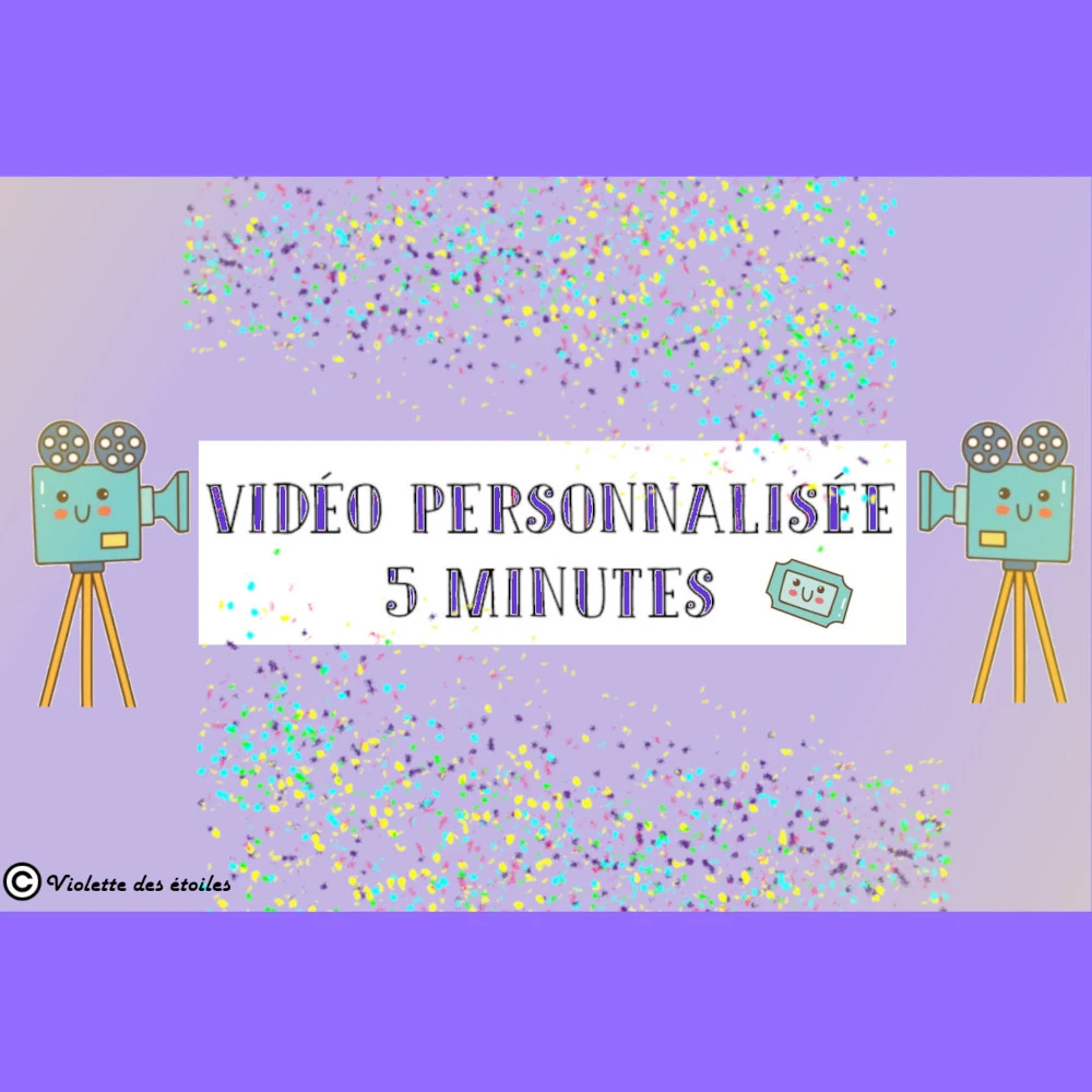 Photo de 🎬🍿 Vidéo personnalisée 5 MINUTES 🍿🎬