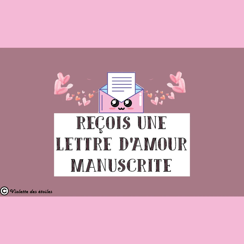 Photo de 💌 Je t’envoie une lettre d’amour manuscrite 💌