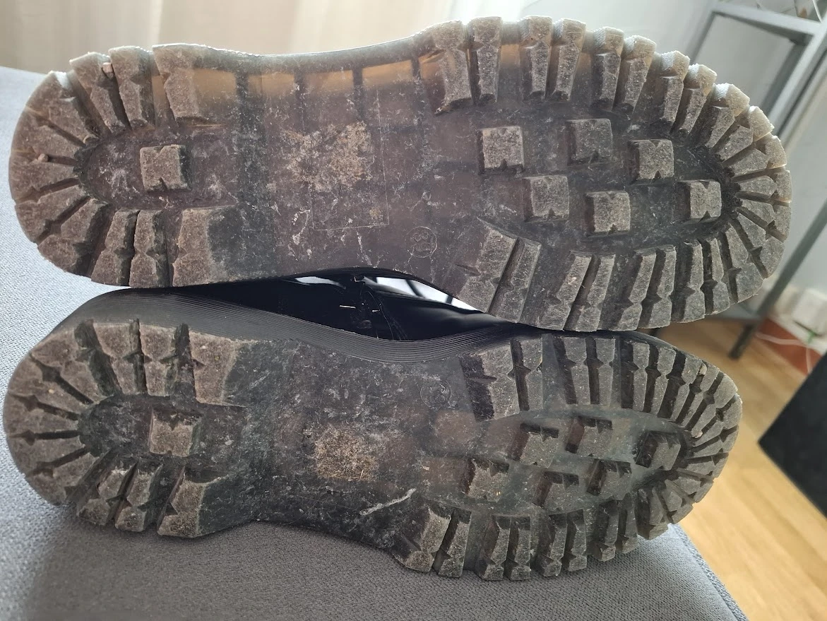 Photo de mes bottines a plateaux