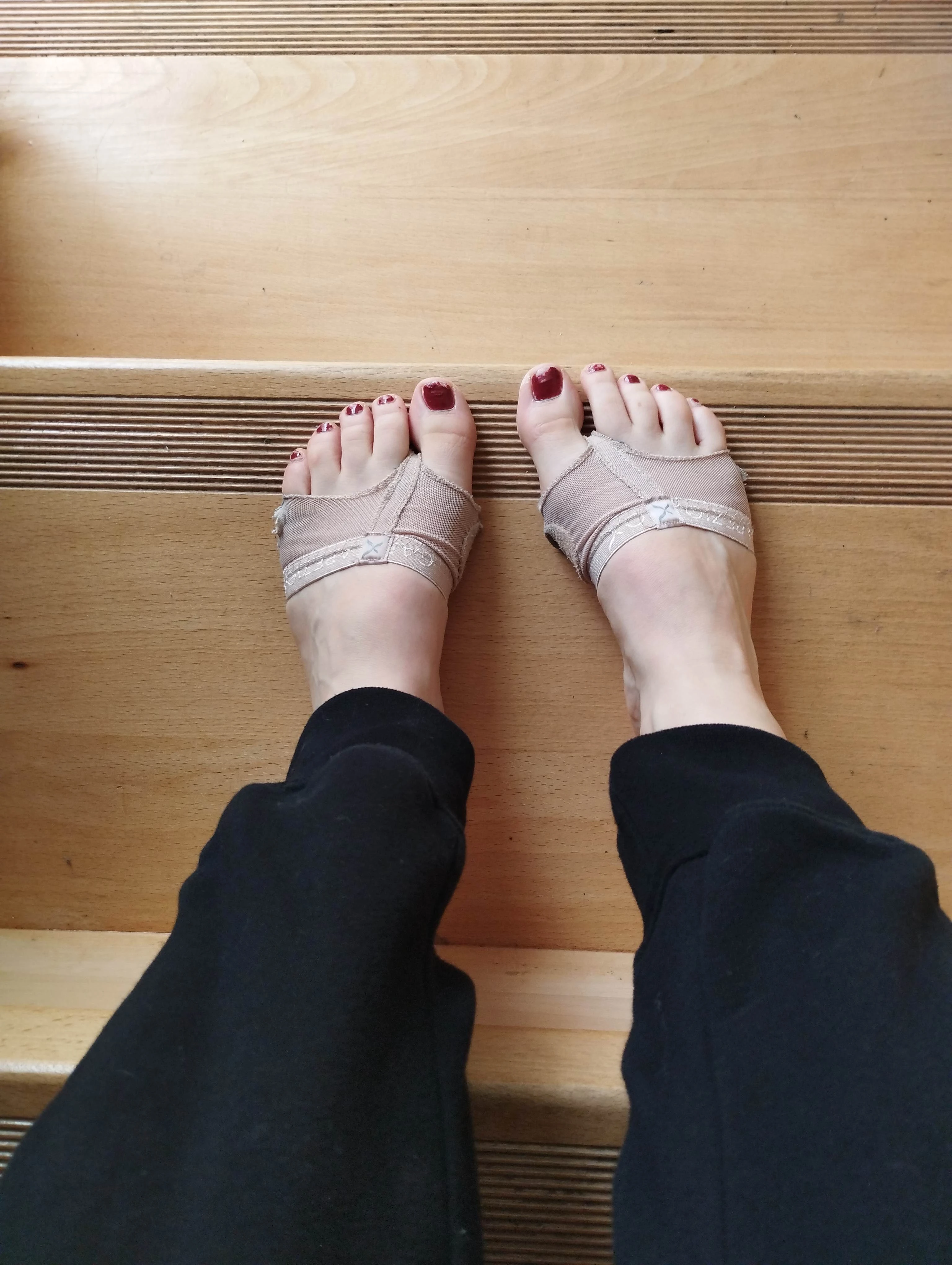 Photo de Demi chausson de danse odorants