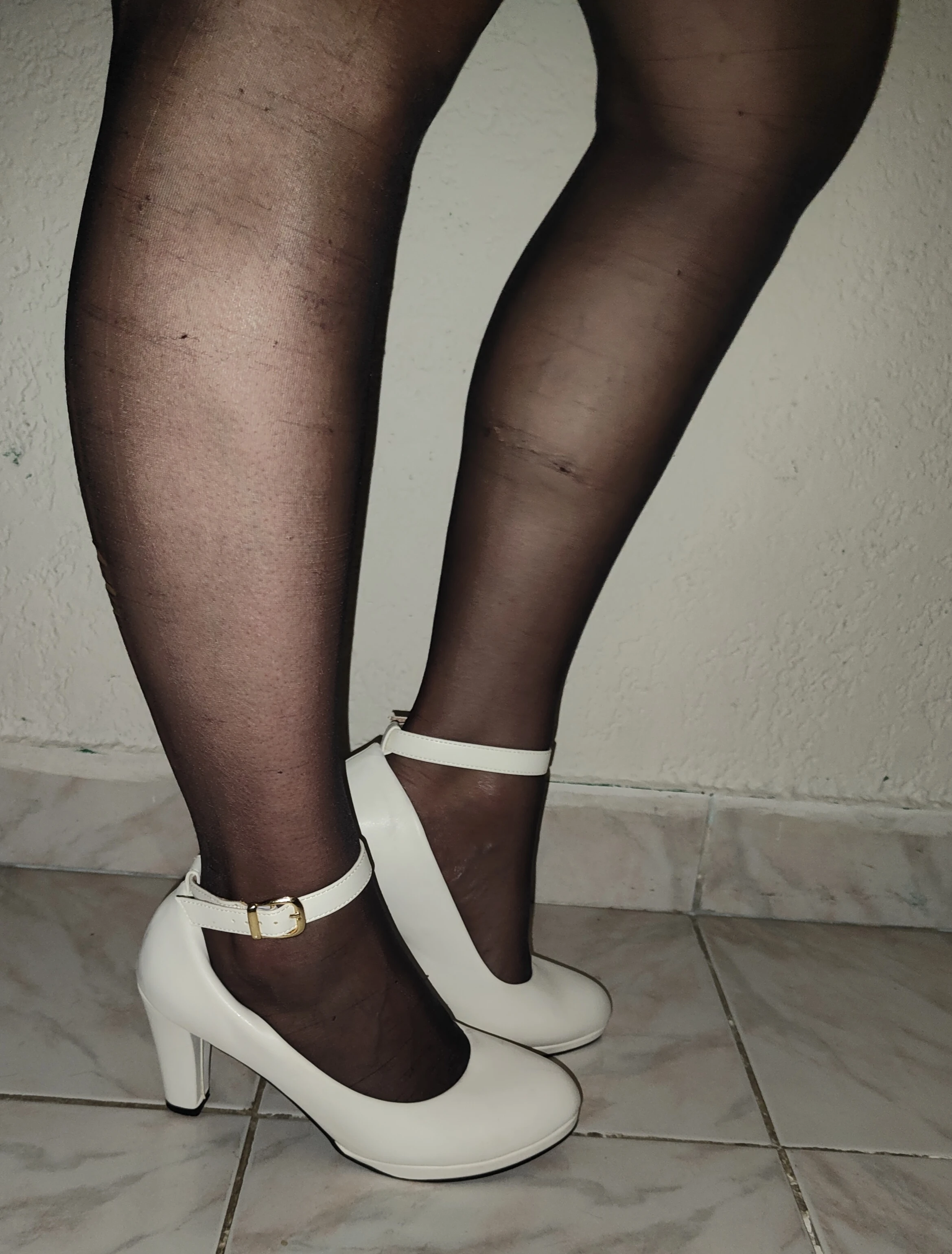 Photo de Collant nylon effilé