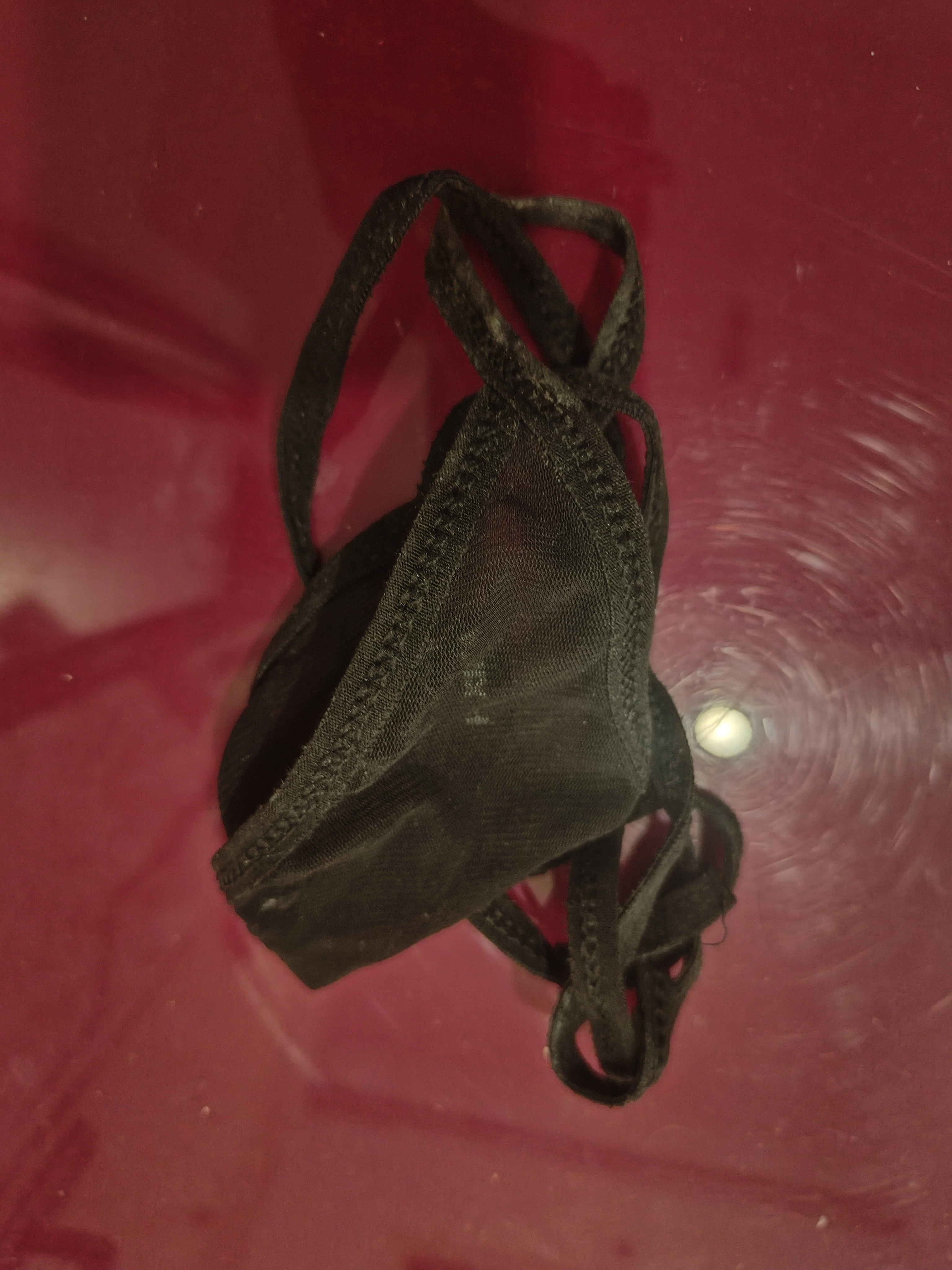 Photo de String inséré pendant anal