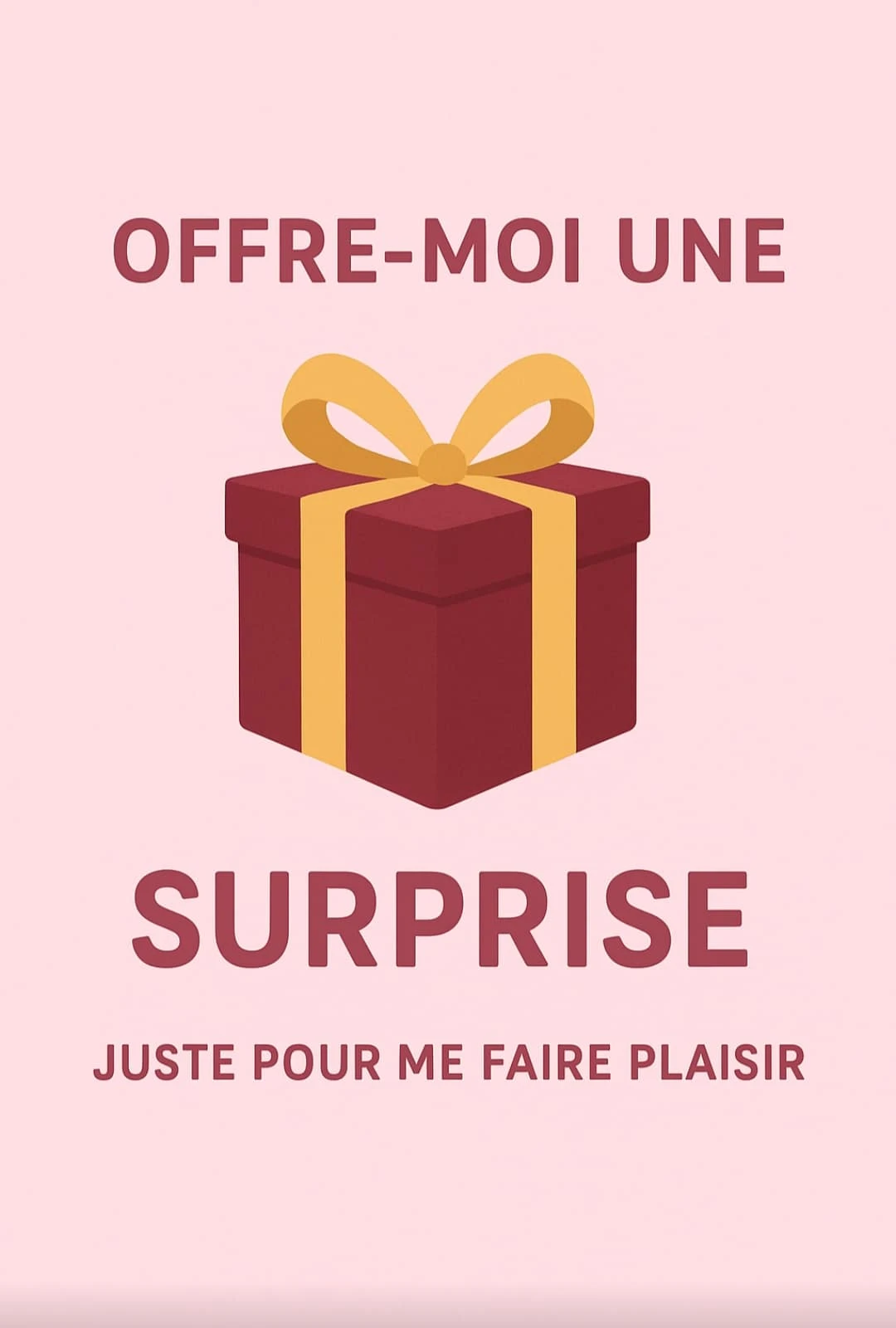 Photo de Offre moi une surprise 🤗 🎁👸🏼