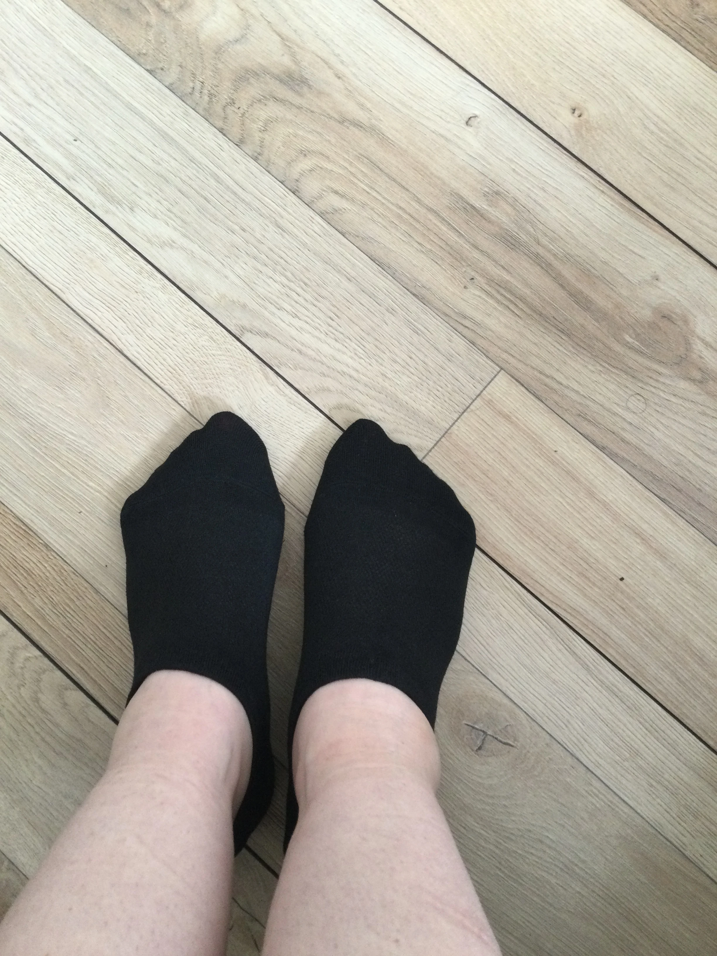 Photo de chausette de pieds portée 15 jours