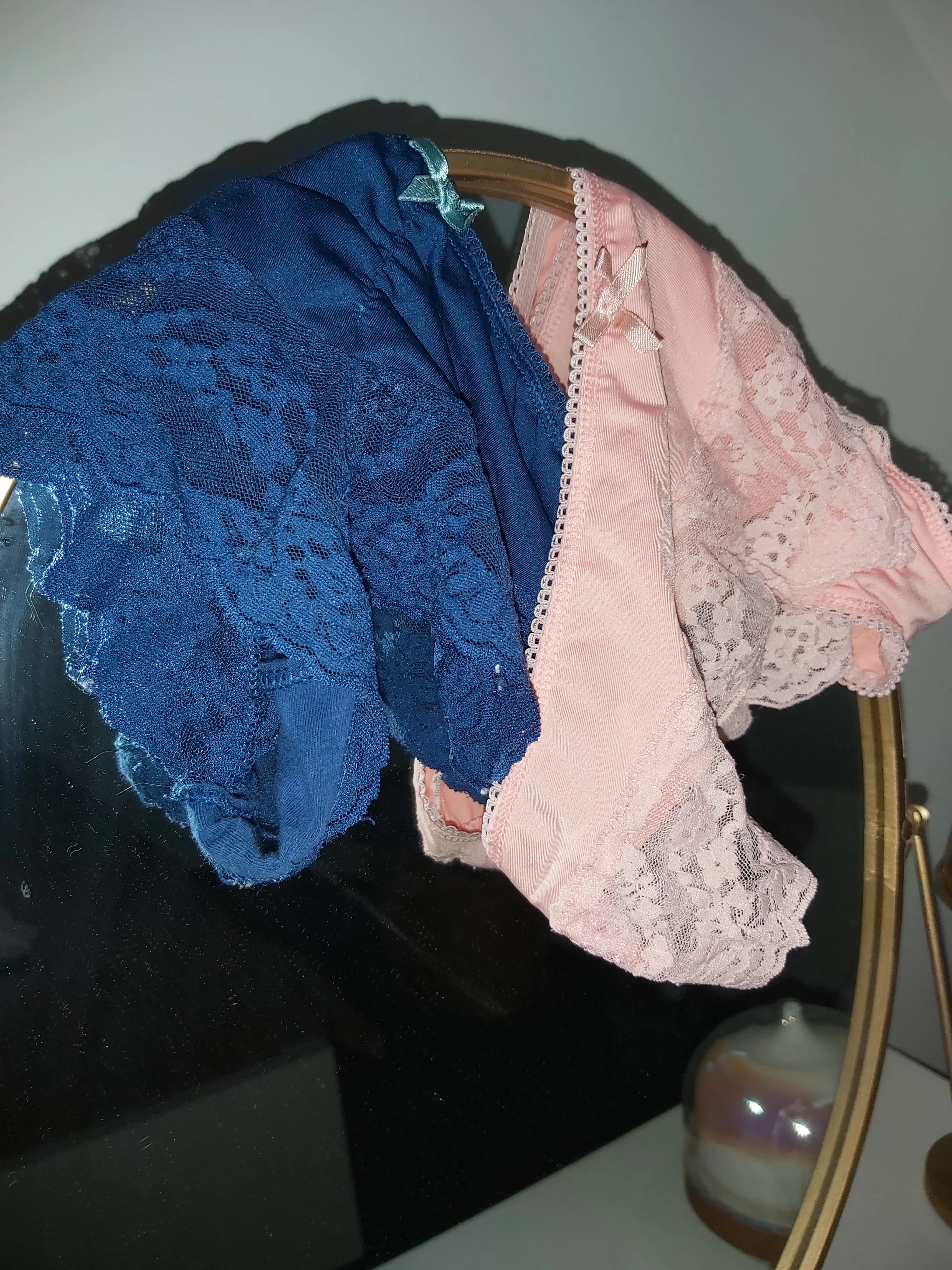 Photo de Lot de 2 tanga Bleu 3 jours saumon...