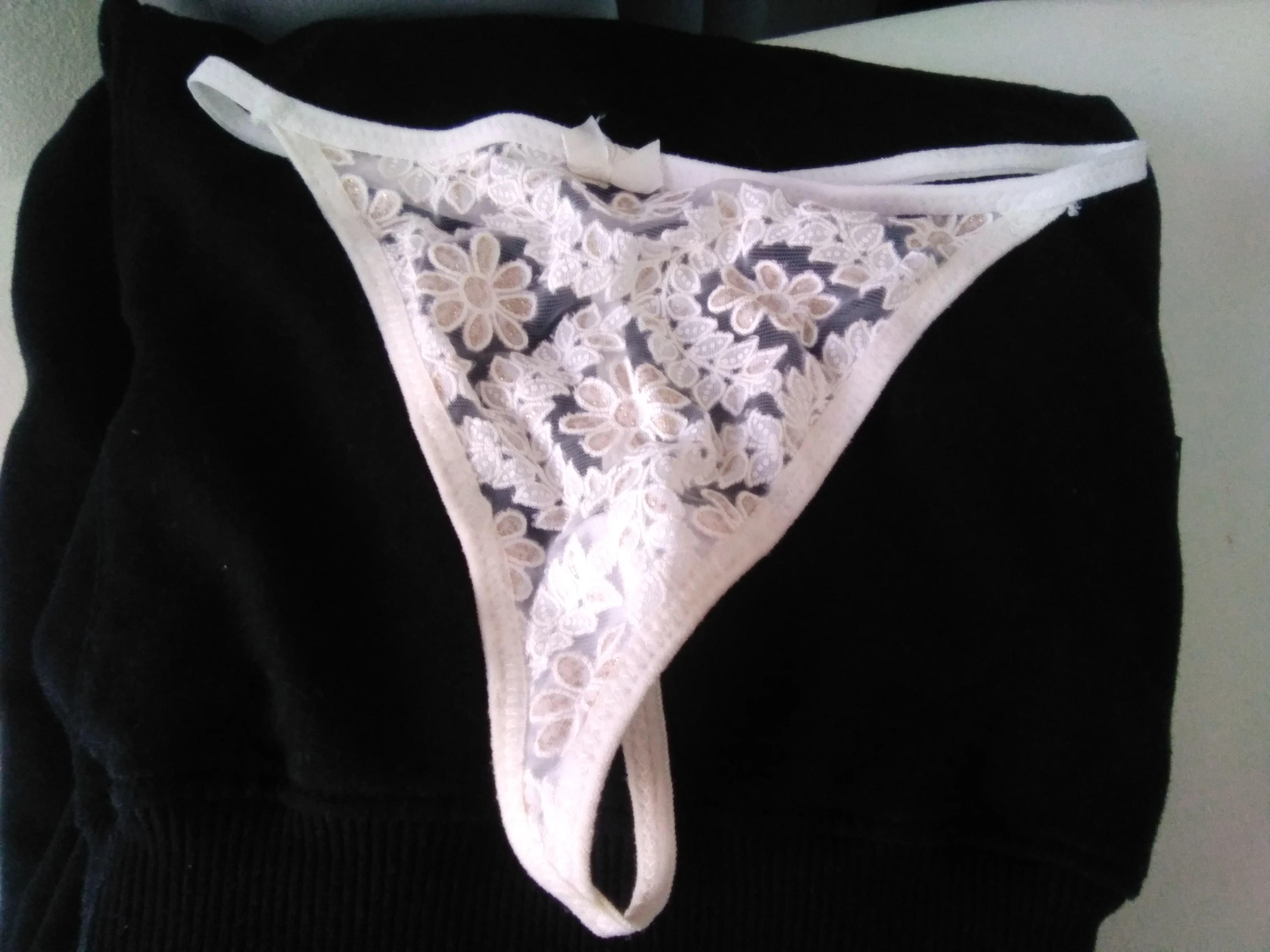 Photo de String dentelle