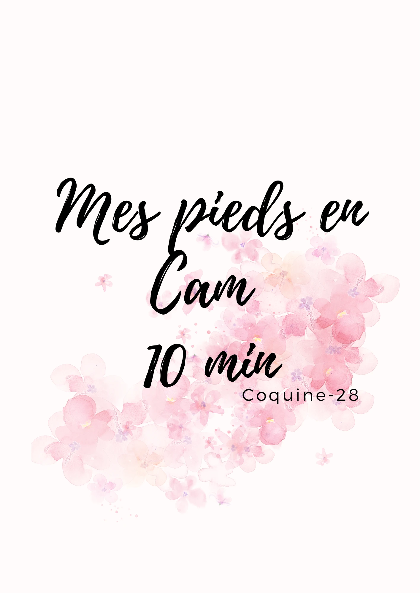 Photo de Mes pieds en Cam 10 MIN