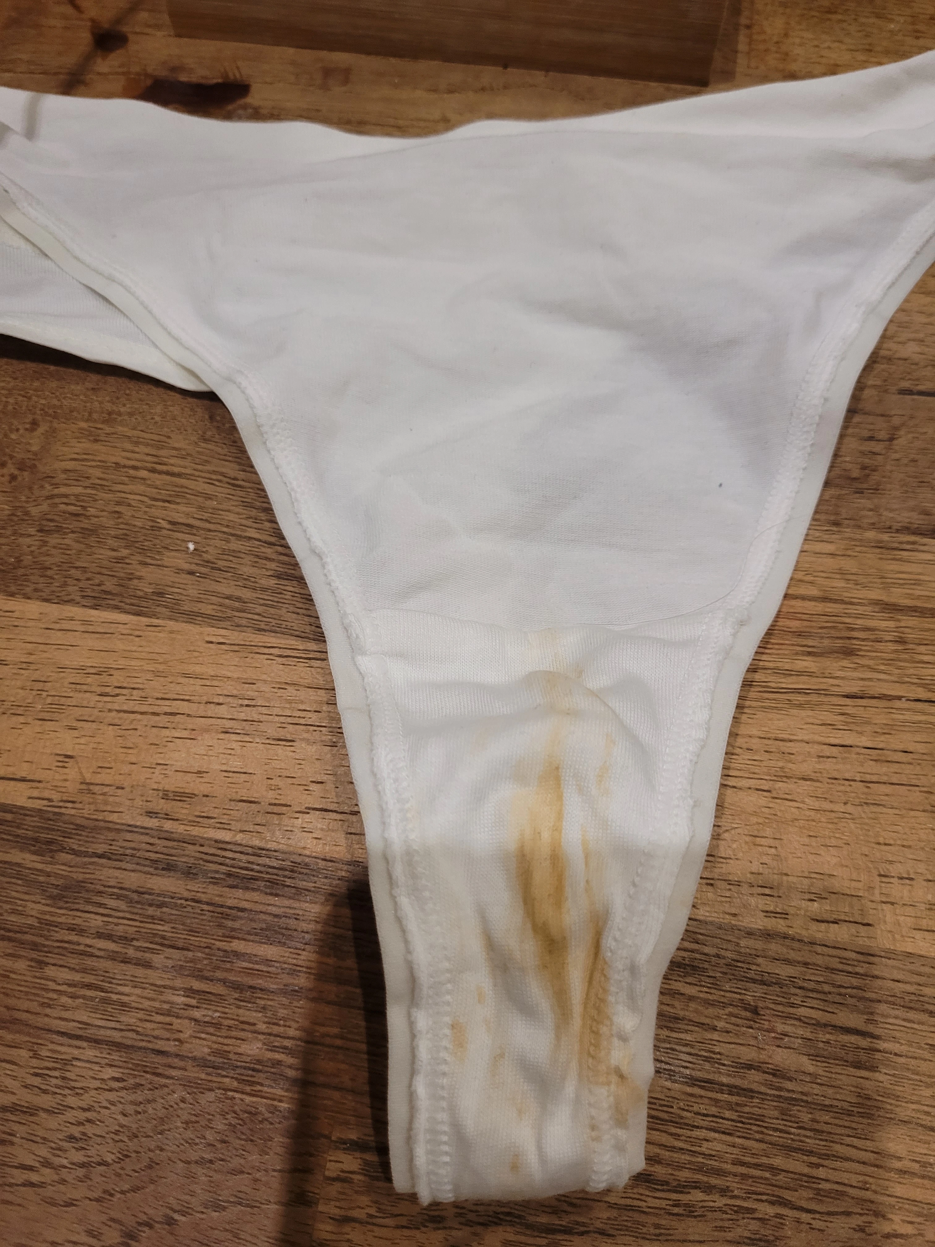 Photo de Culotte sale et lesbienne portée 2 jours 1
