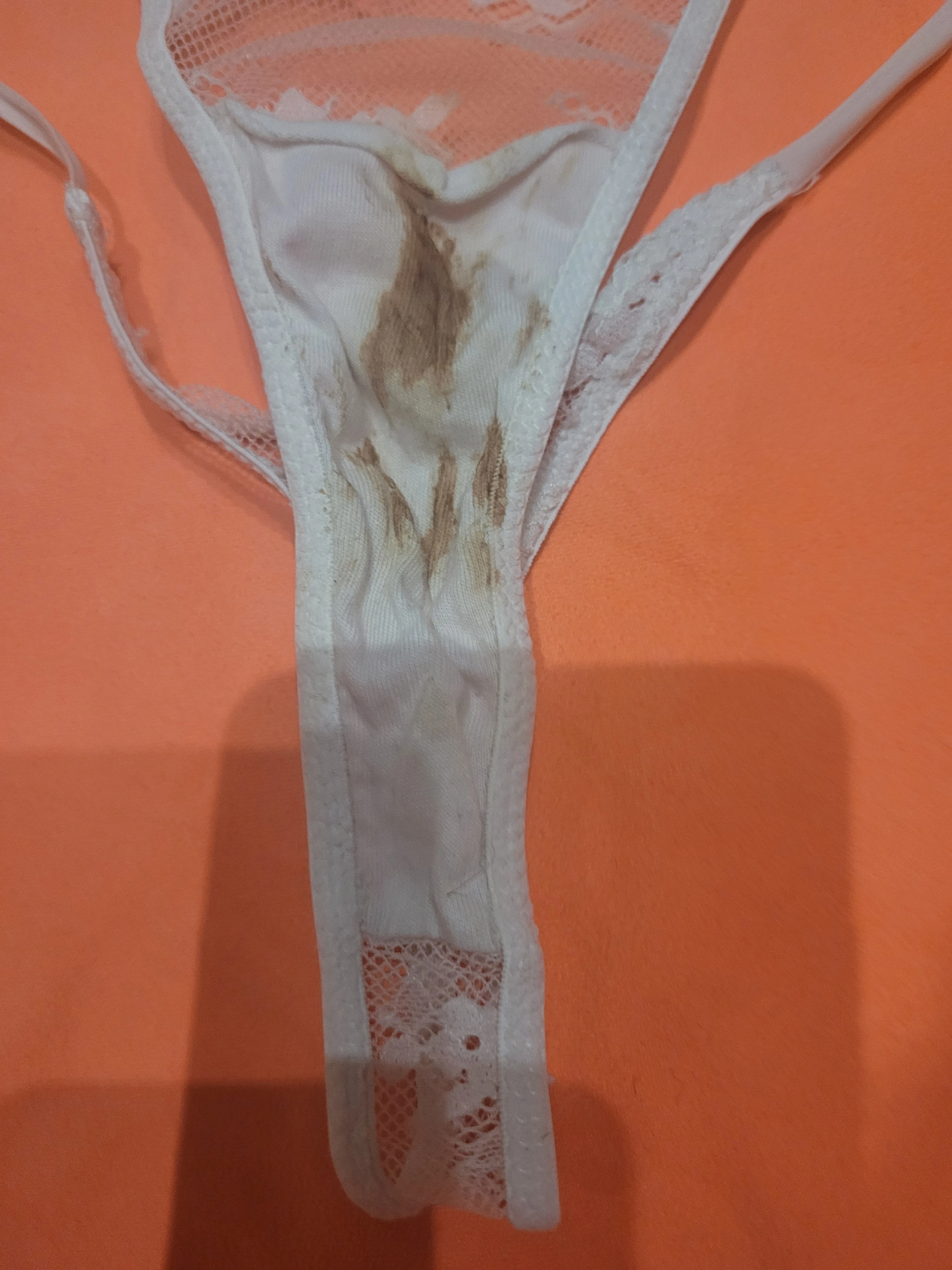 Photo de Culotte sale et camping sexuel !
