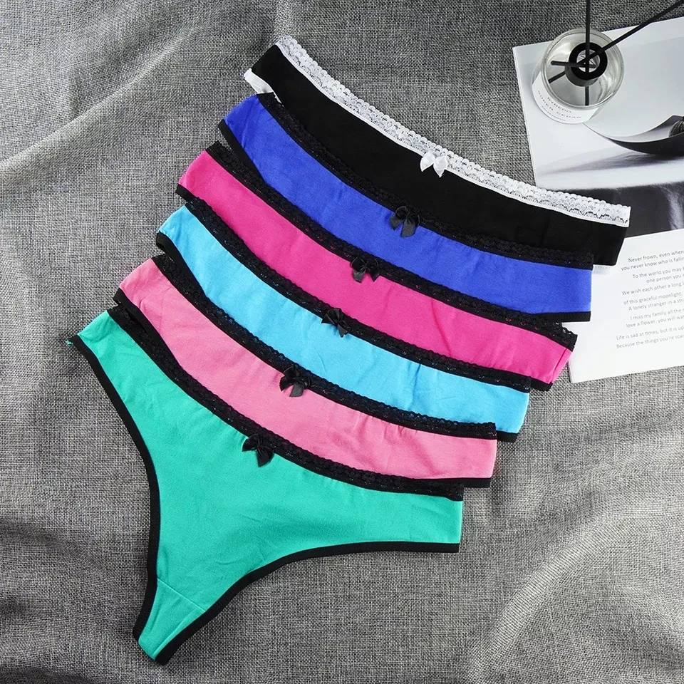 Photo de Nouvelle collection de strings coton