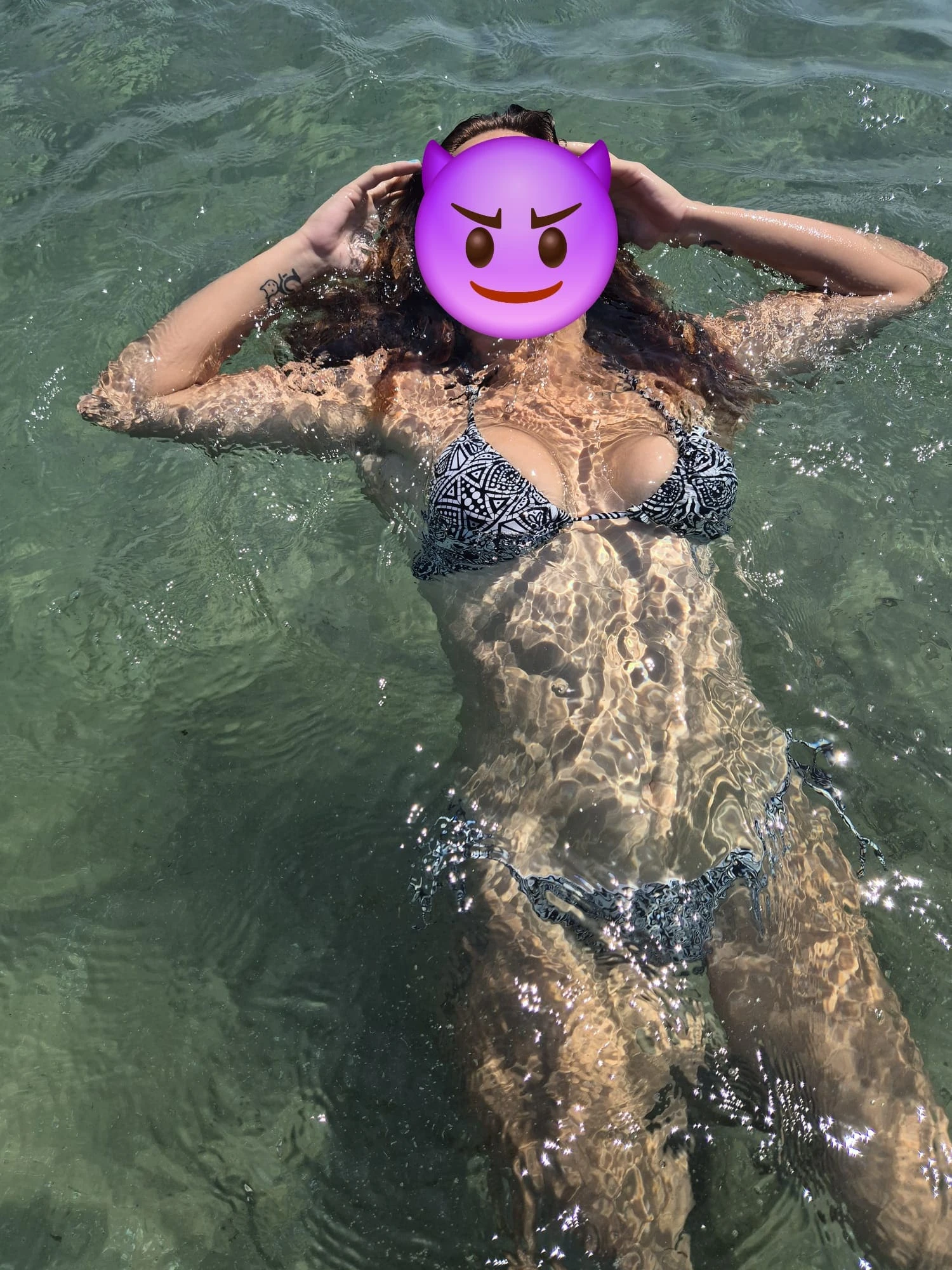 Photo de Bikini noir & blanc 💦