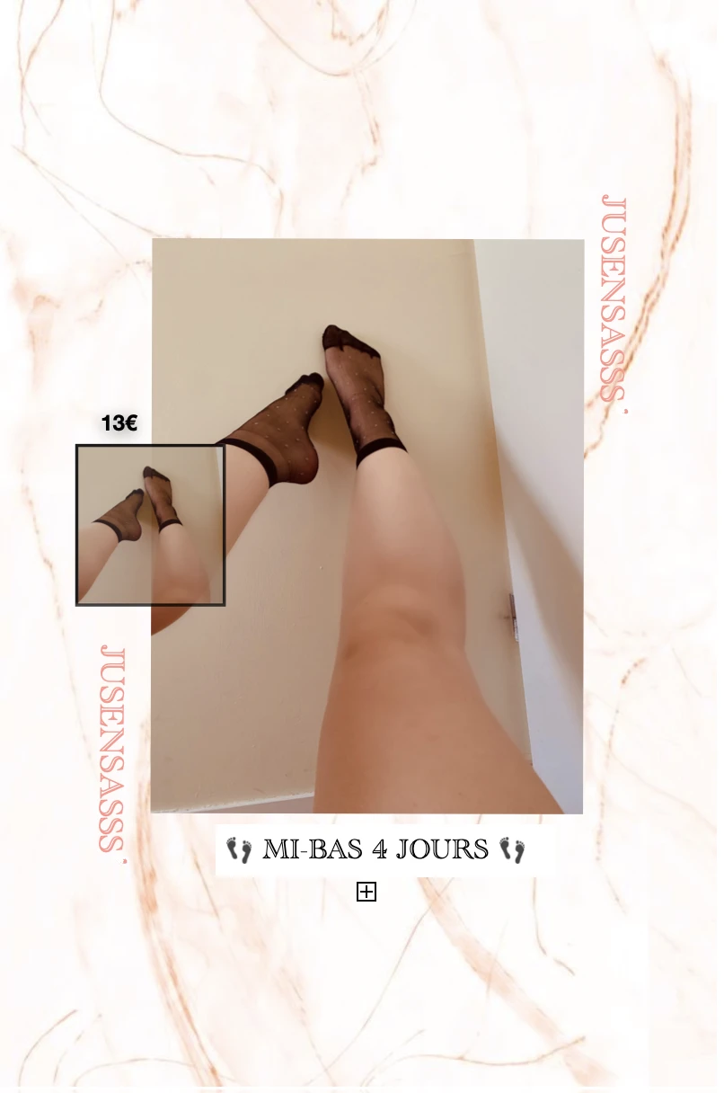 Photo de 👣 Mi-bas portés 4 jours 👣