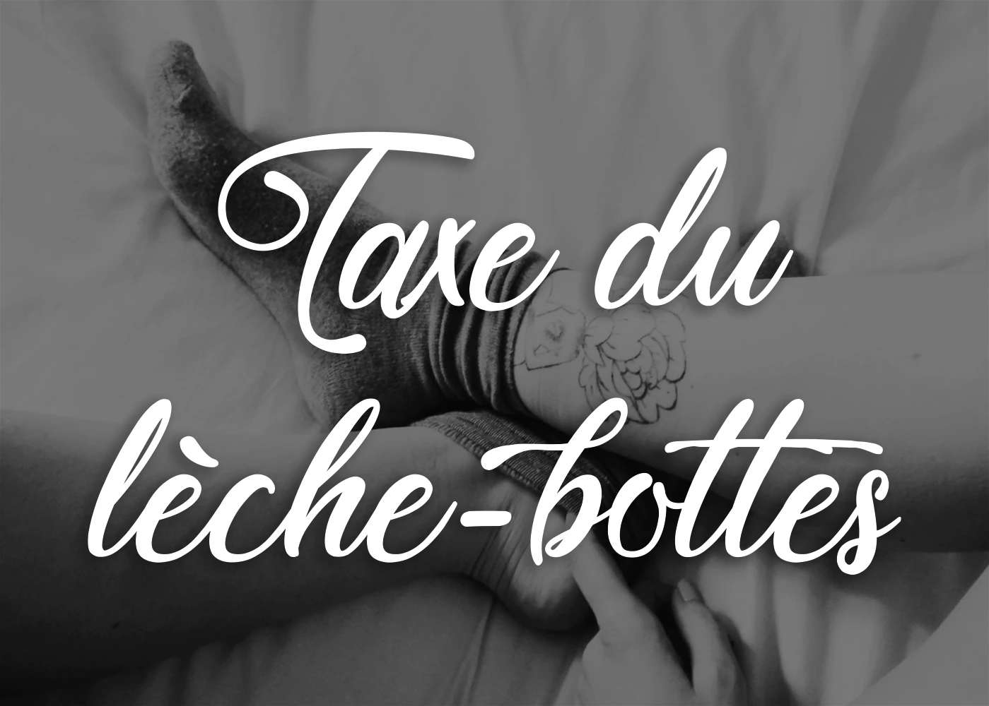 Photo de Taxe du toutou aux pieds