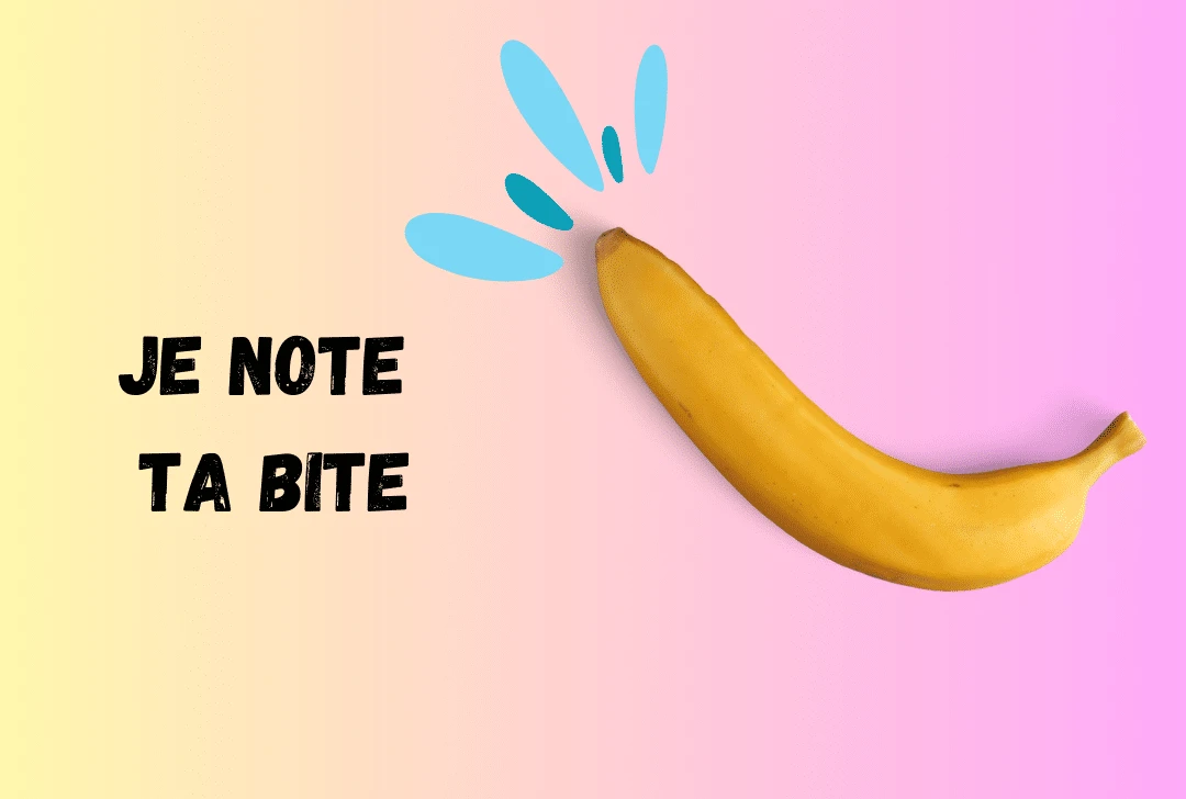 Photo de je note ta bite