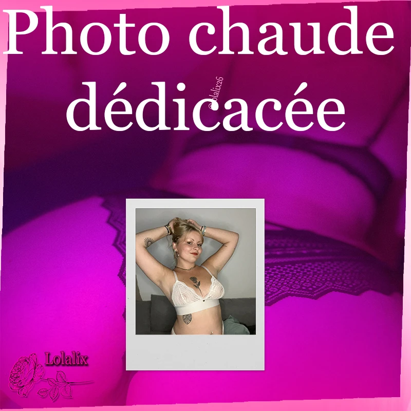Photo de Photo hot dédicacée