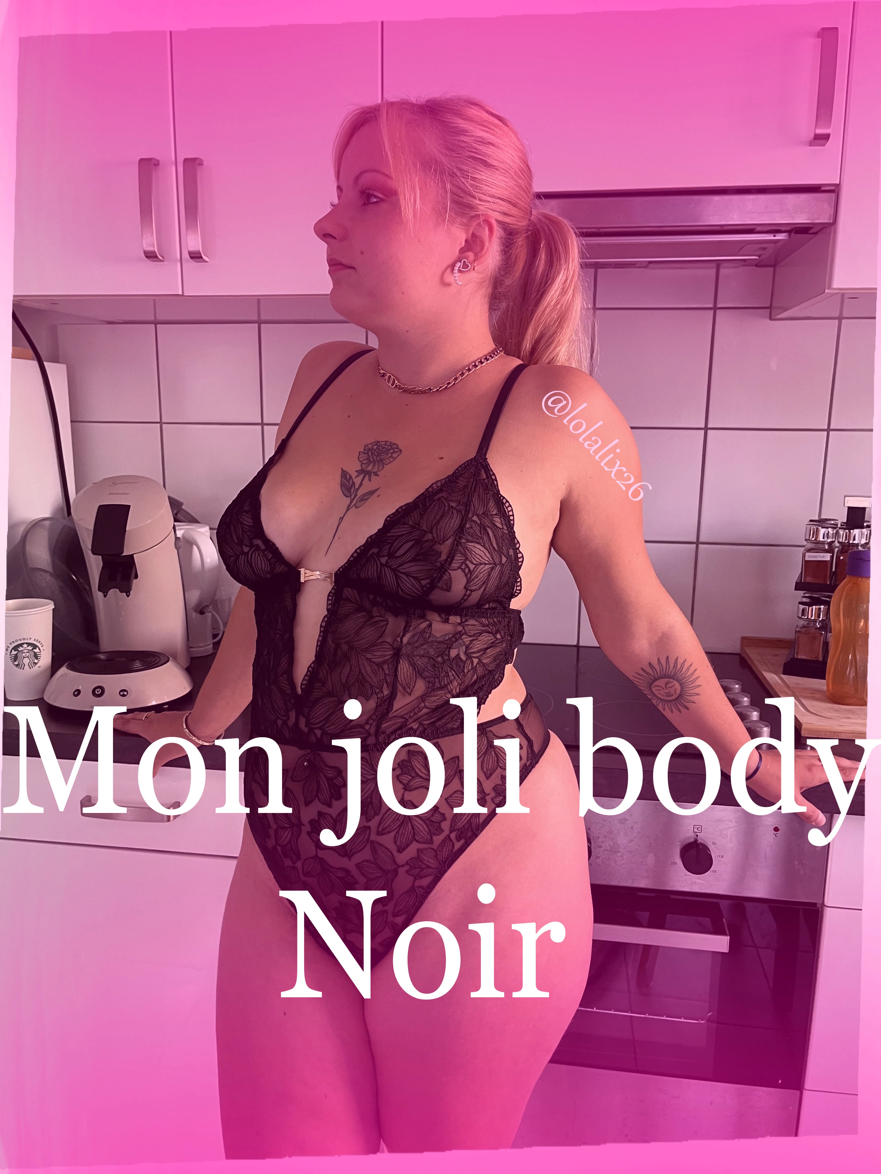Photo de Mon joli body Noir