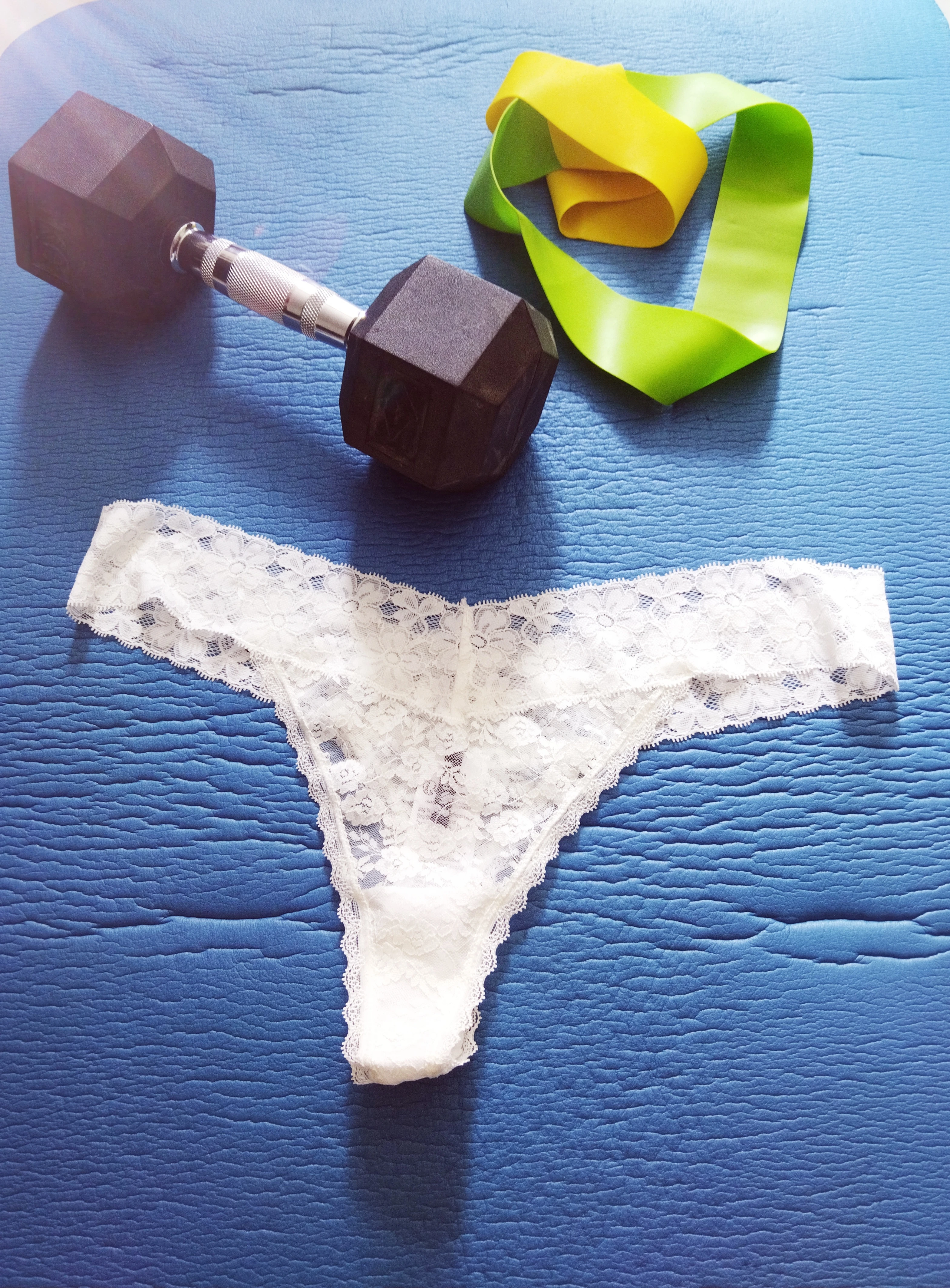 Photo de String après séance de sport