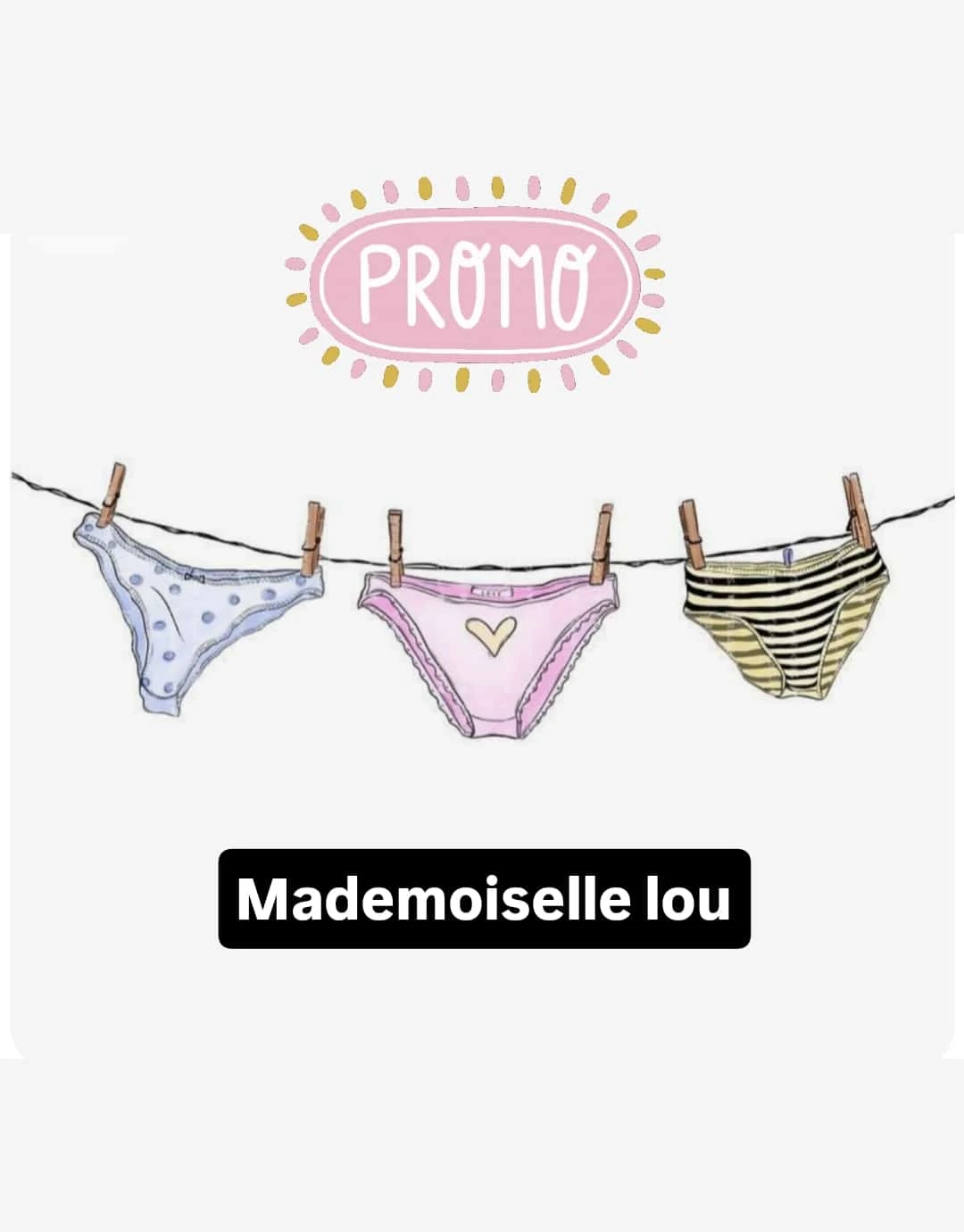 Photo de Culotte a petit prix 😋💌