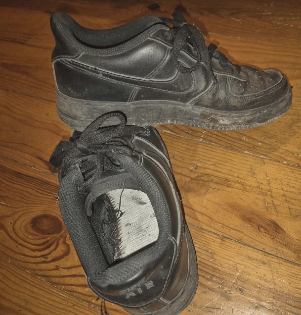Photo de 👟💦🍄Paire de Nike bien usée🍄💦👟