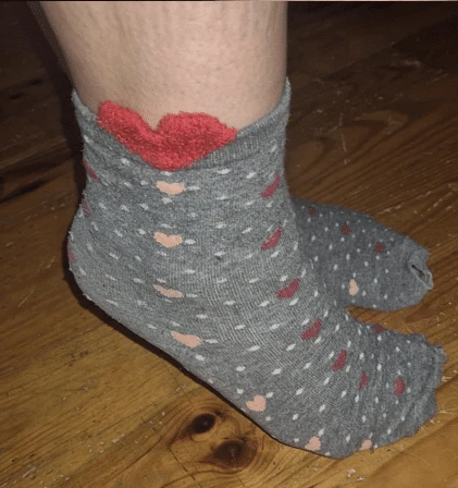 Photo de 💕💕Chausettes à coeurs💕💕