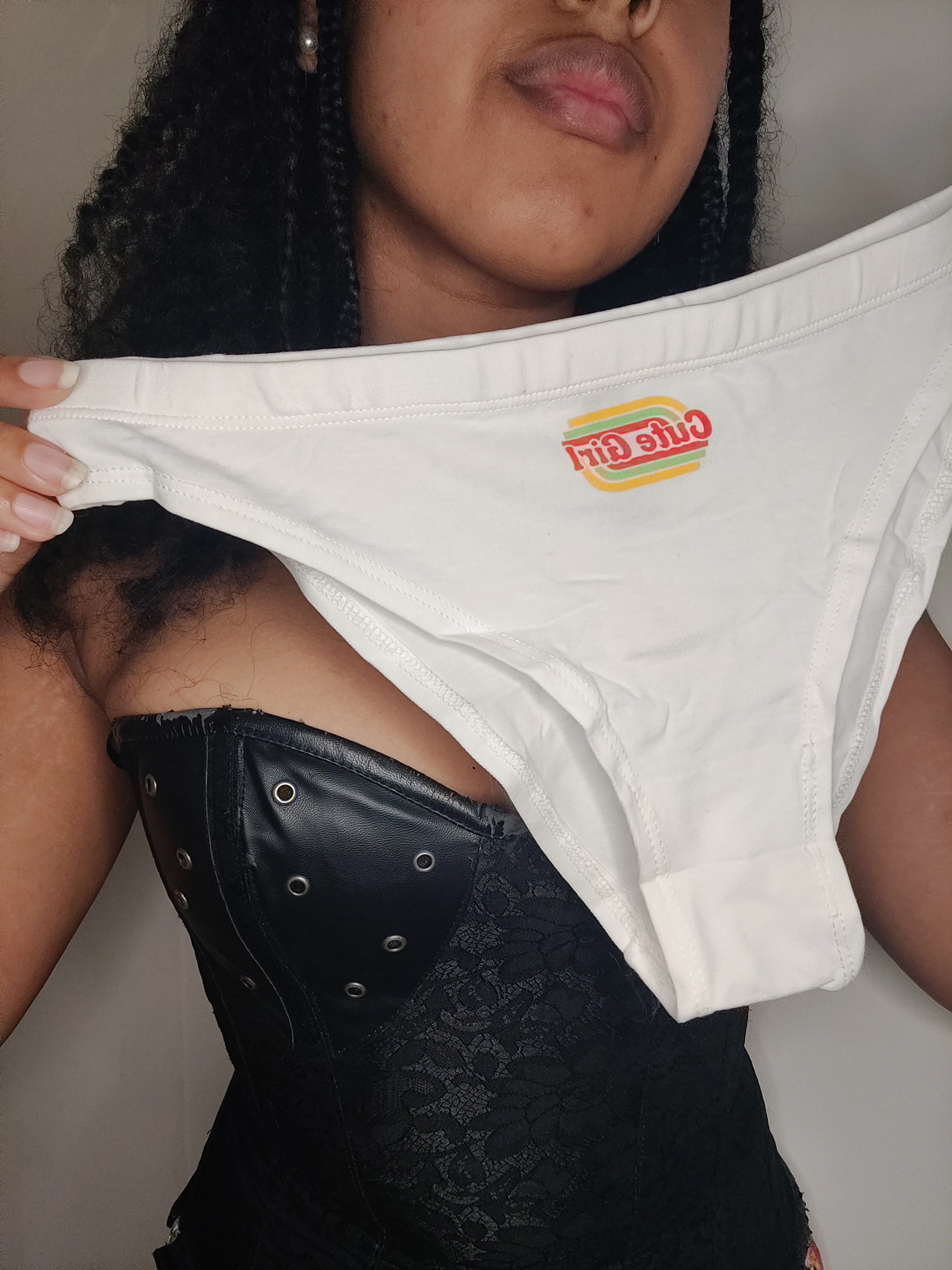 Photo de Culotte blanche « Cute Girl »