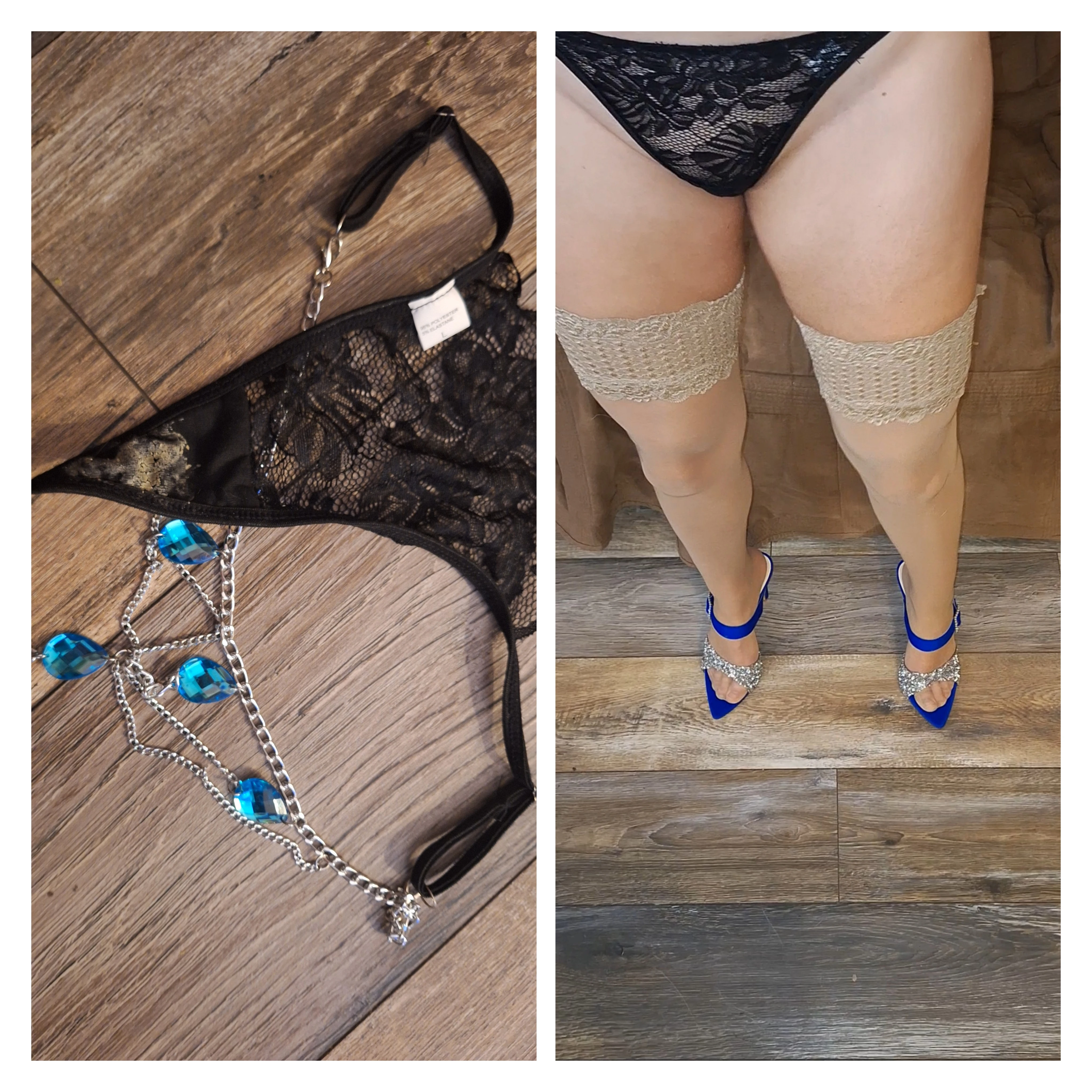 Photo de Black G string worn 5 days