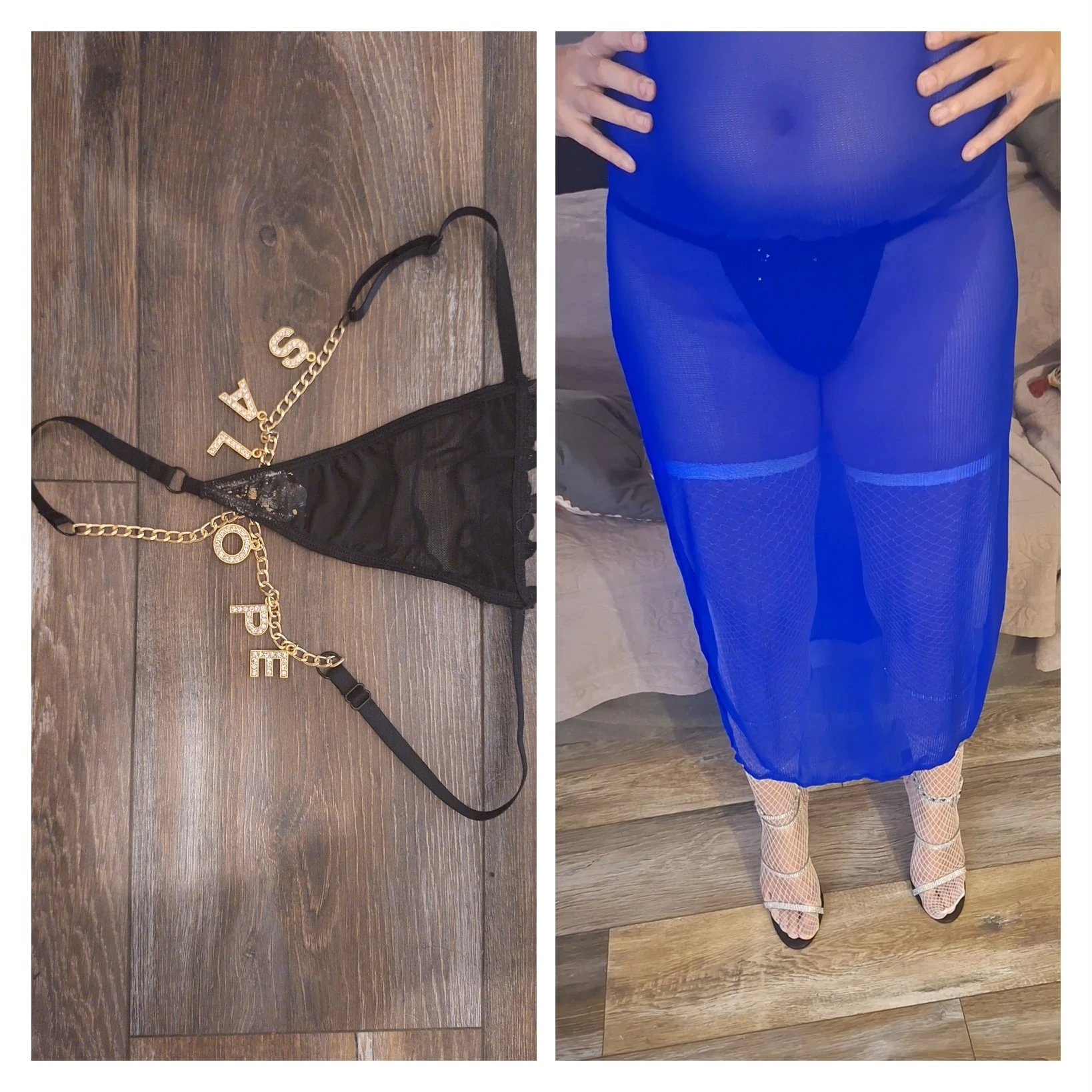 Photo de « SALOPE  » Black G string