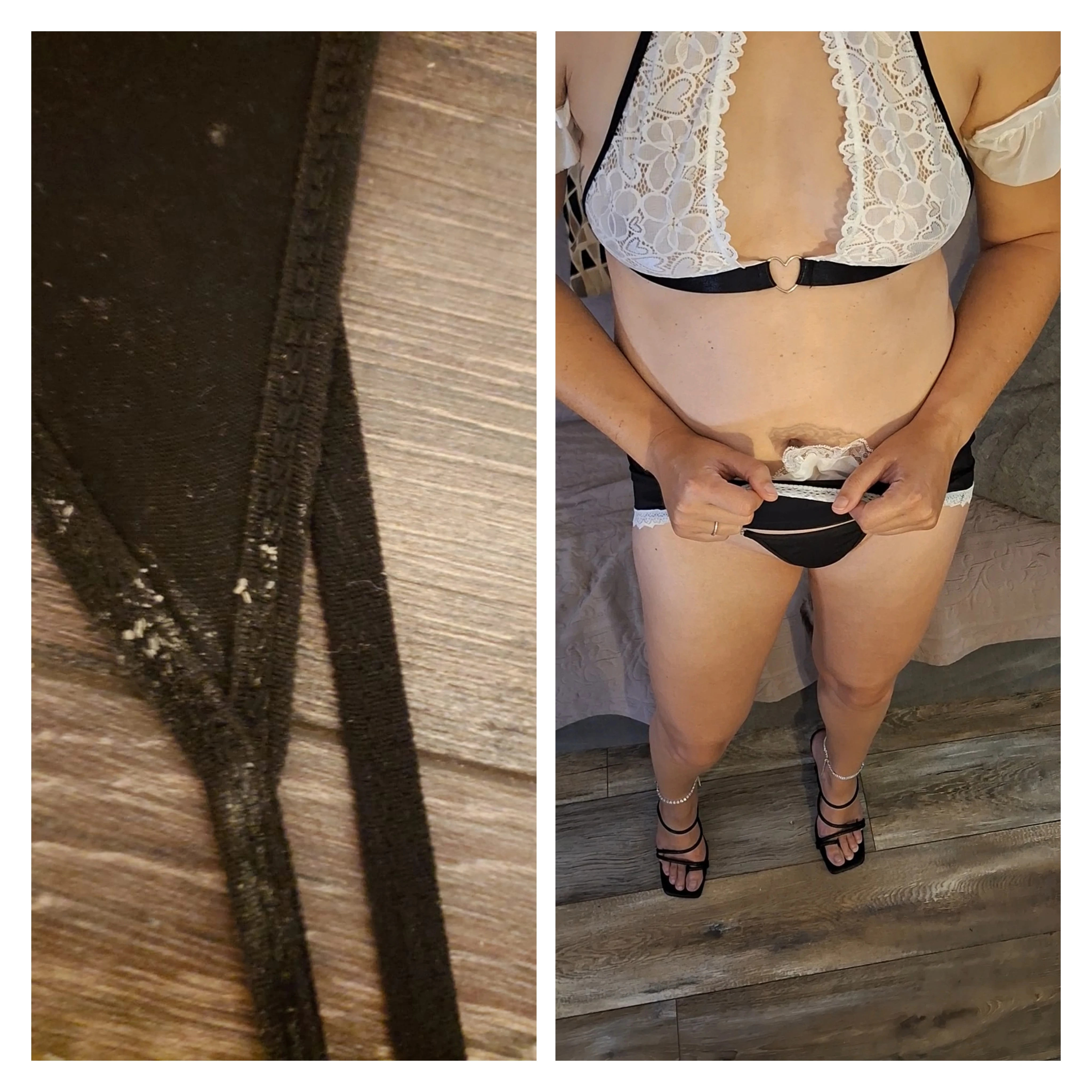 Photo de G string got wet while be a maid