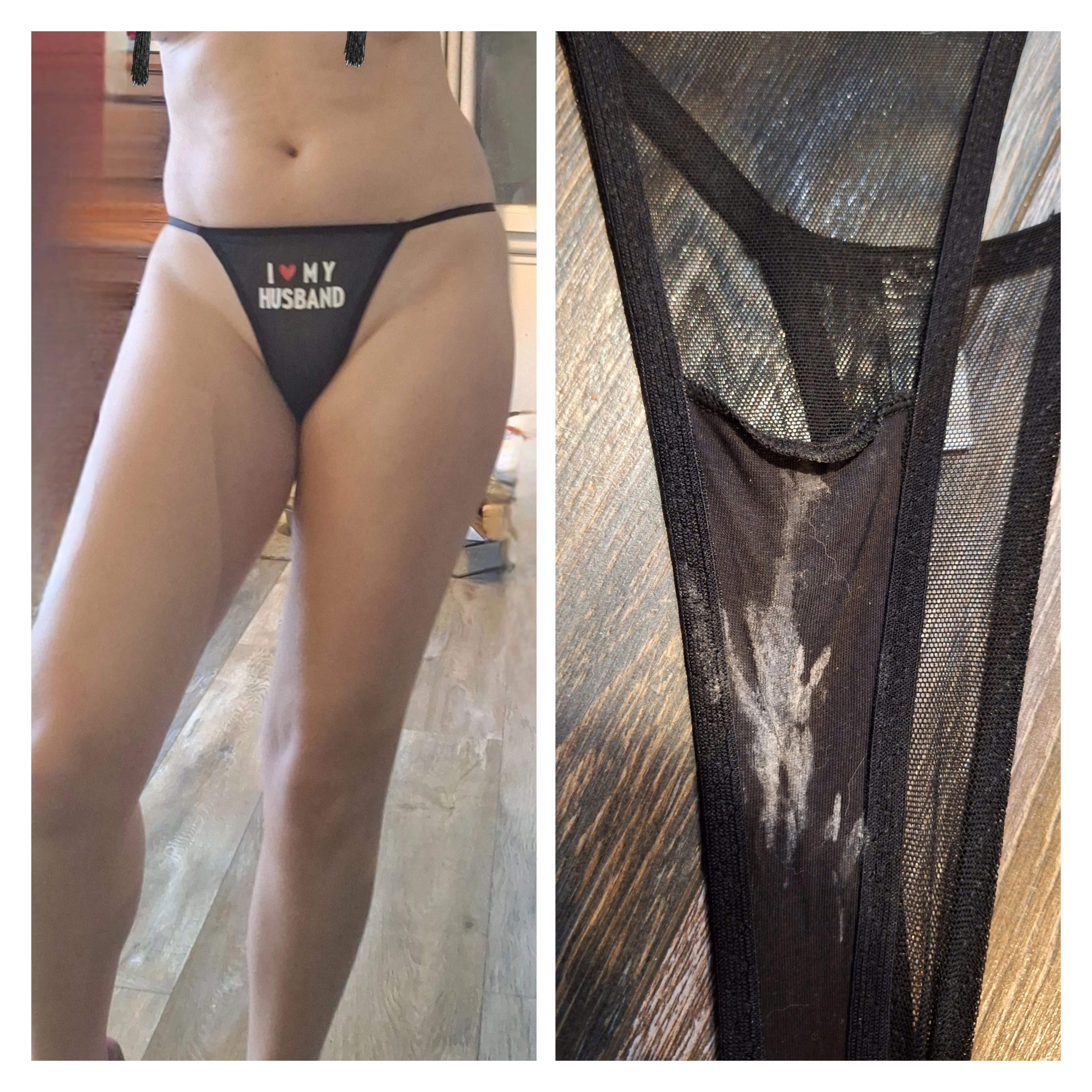 Photo de Thong worn 4 days