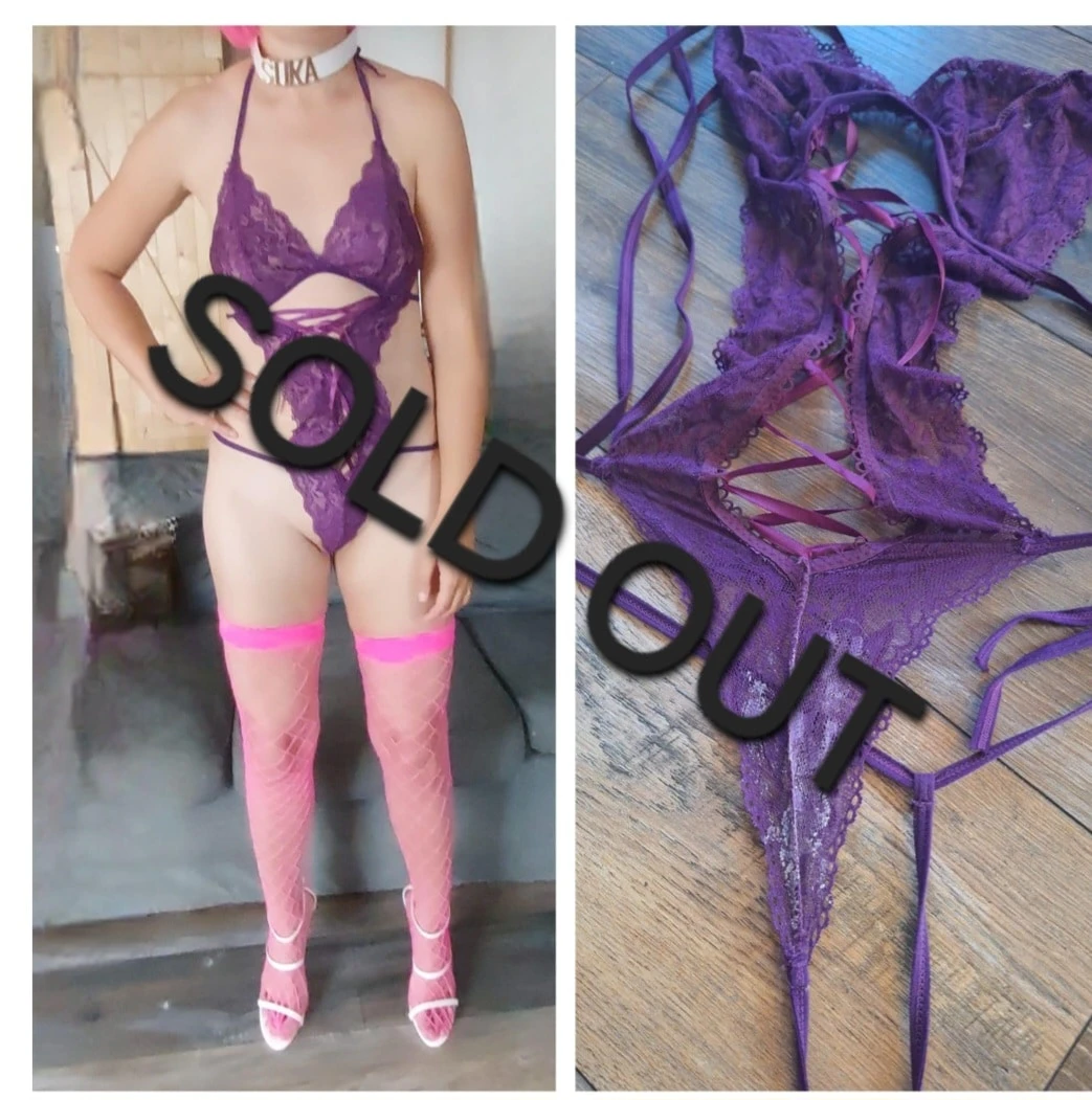 Photo de Purple bodysuit worn 5 days
