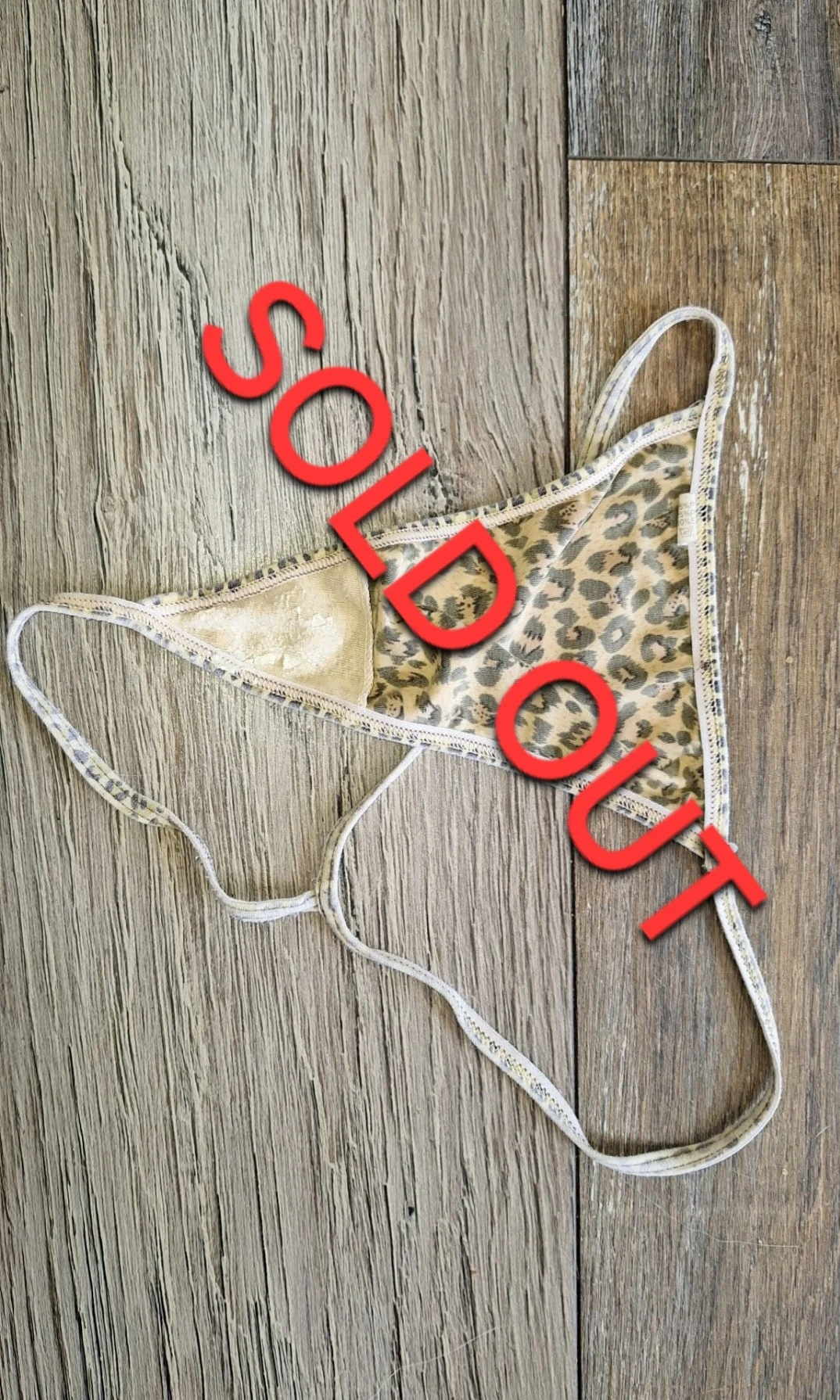 Photo de Panther thong worn 2 days