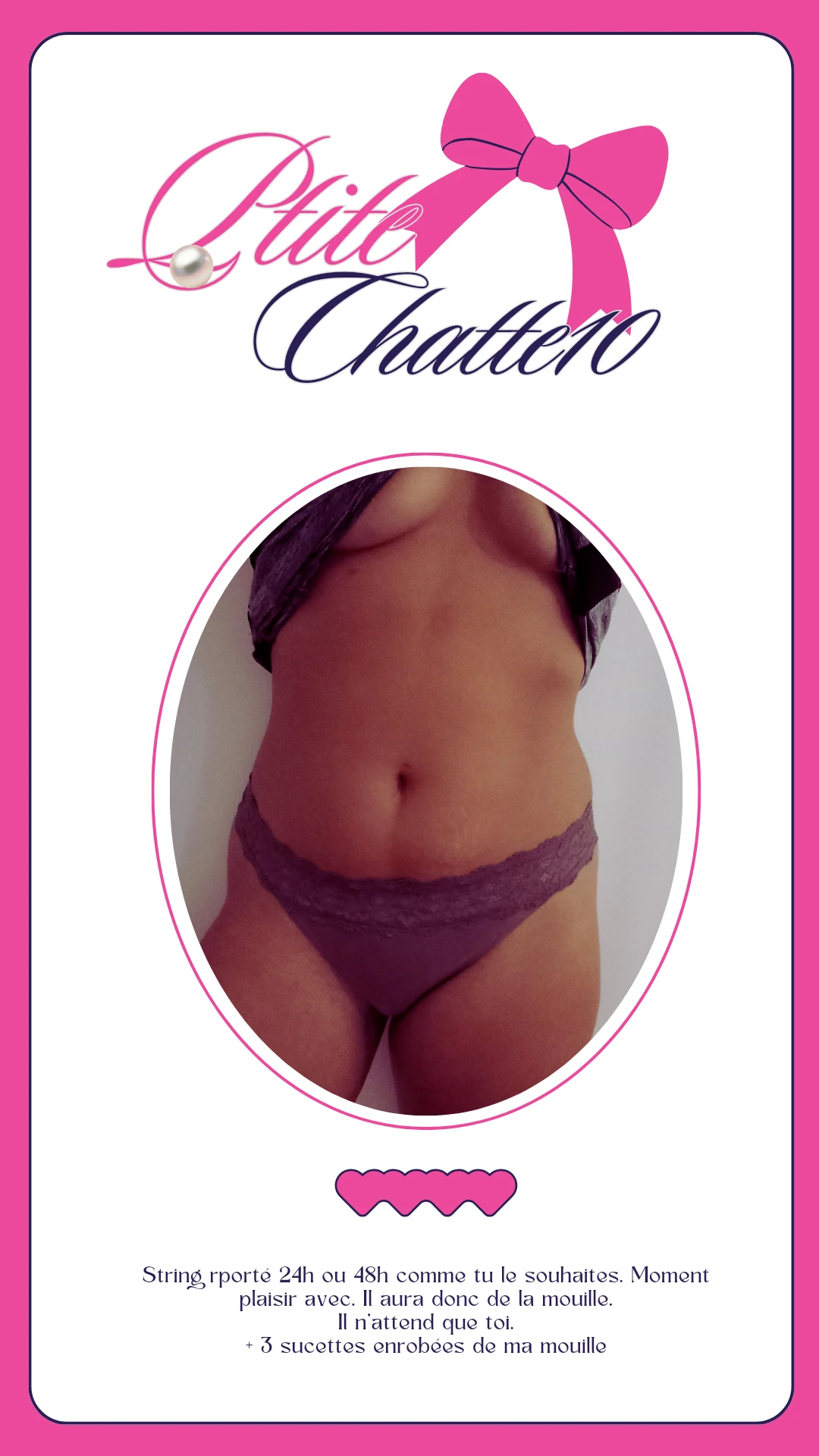 Photo de 👄 String n°2 + douceurs 🩷
