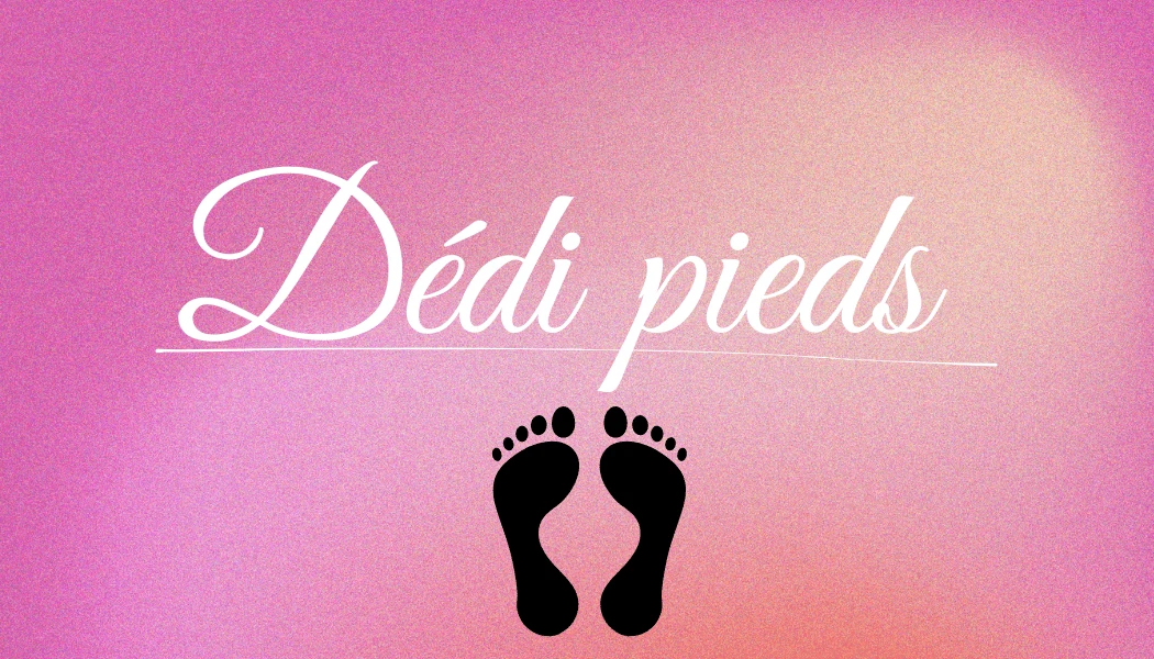 Photo de dédicace sur mes pieds