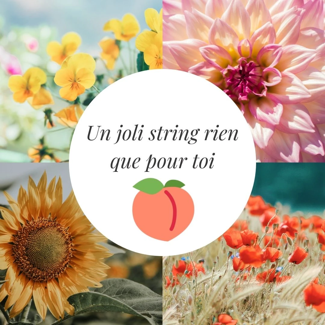 Photo de Mon string sale rien que pour toi