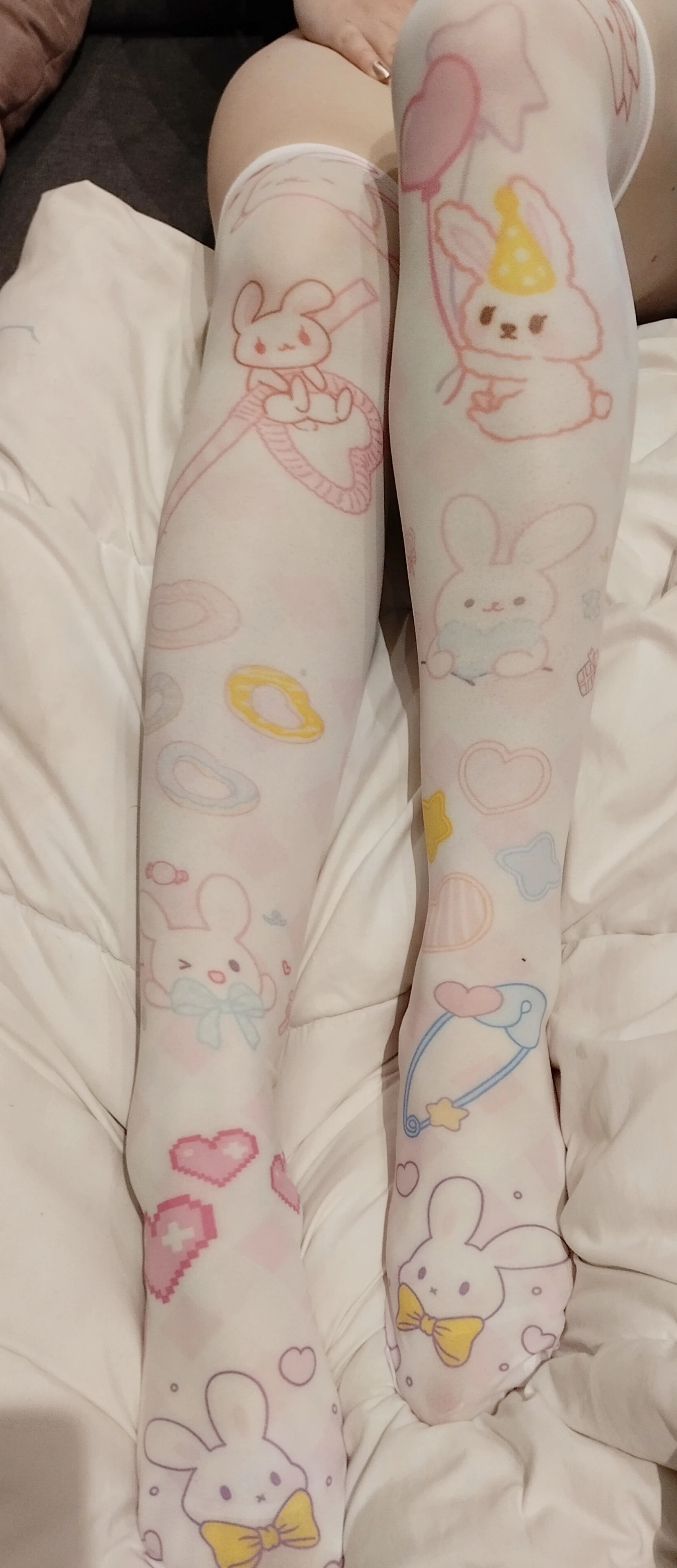 Photo de Chaussettes hautes kawaii